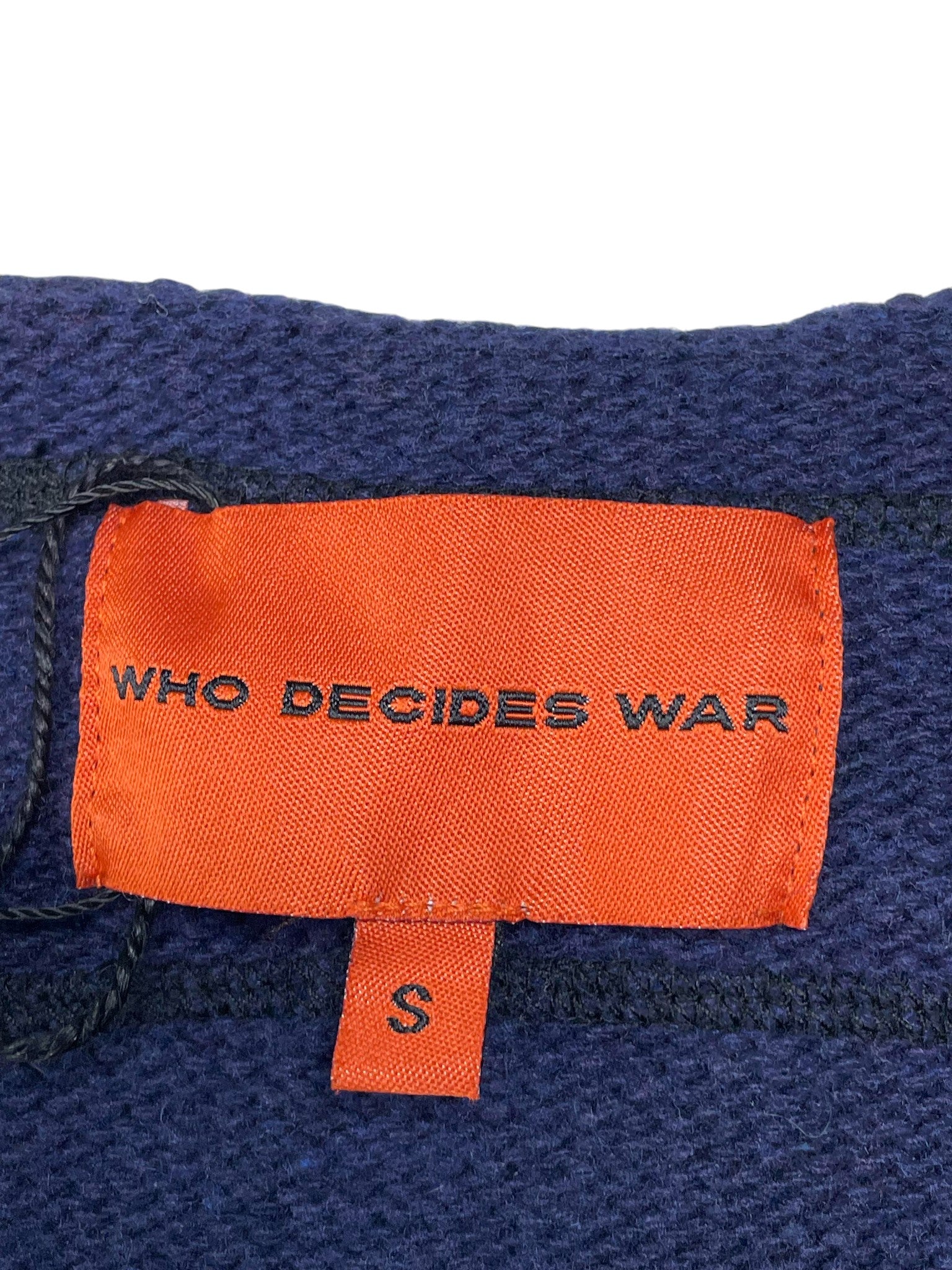 WDW 'Distressed Flag Flames' Navy Sweater