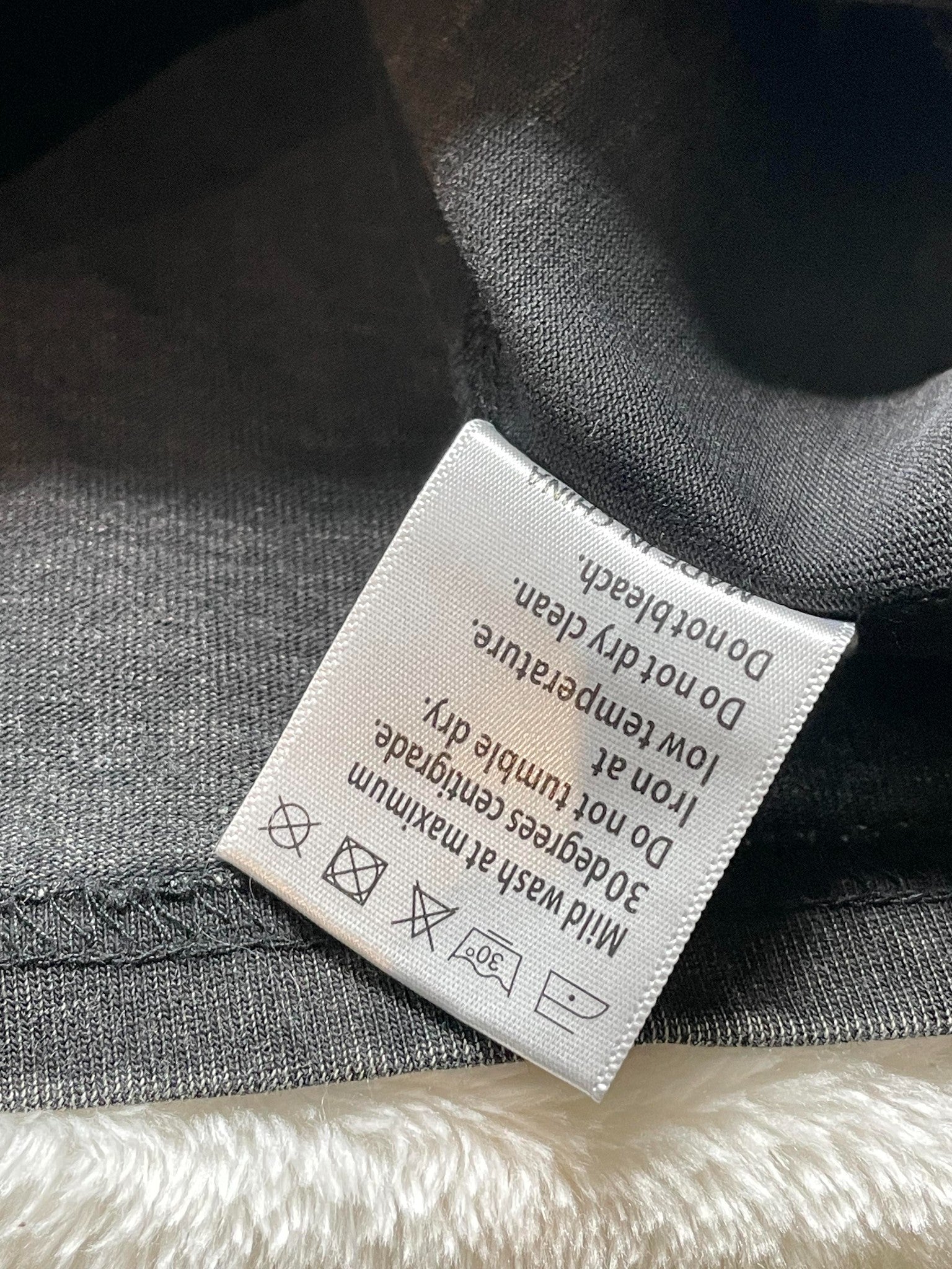 WDW 'Interwoven Window' Black Tee