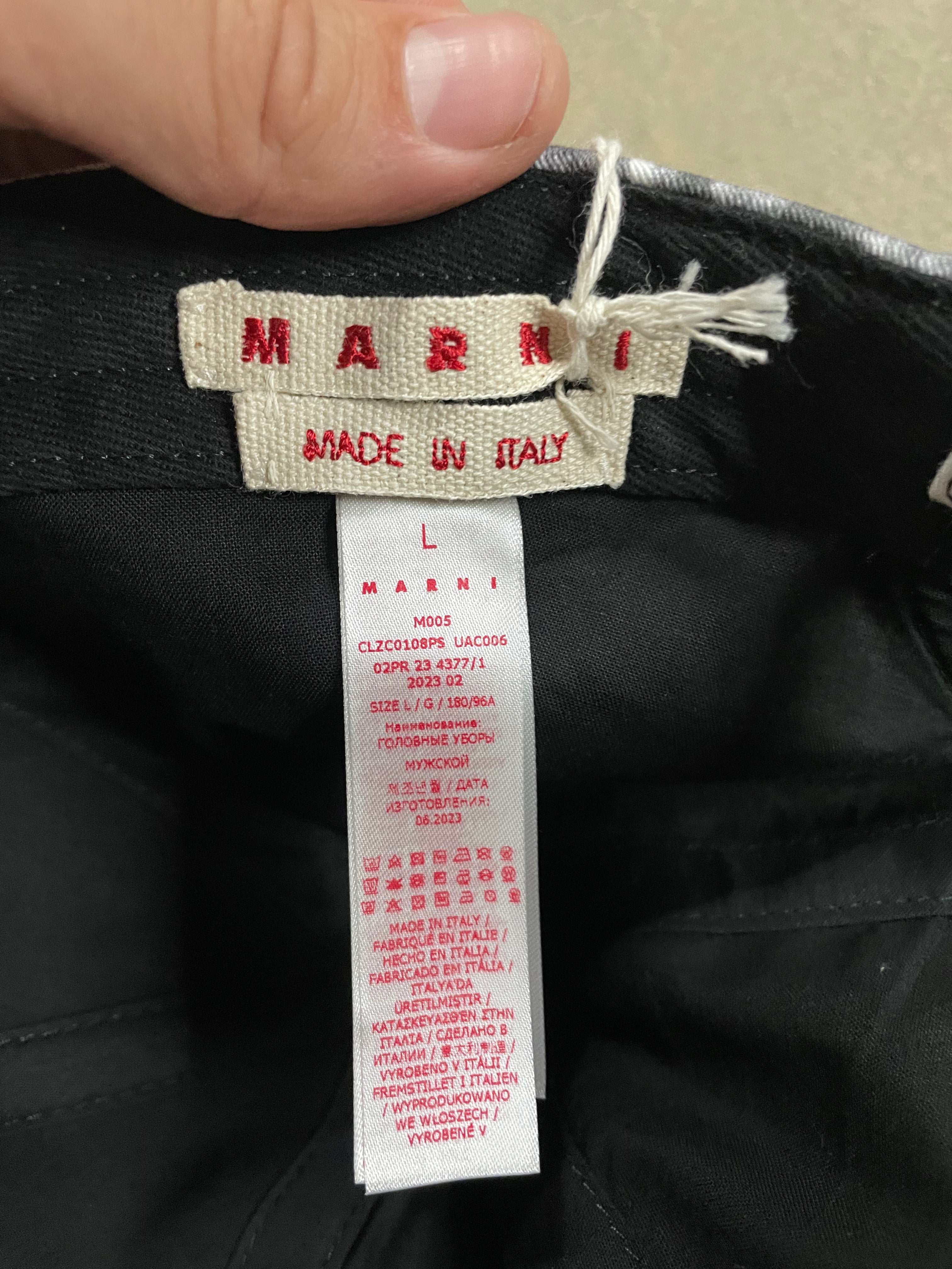 Marni Big Dot Baseball Cap