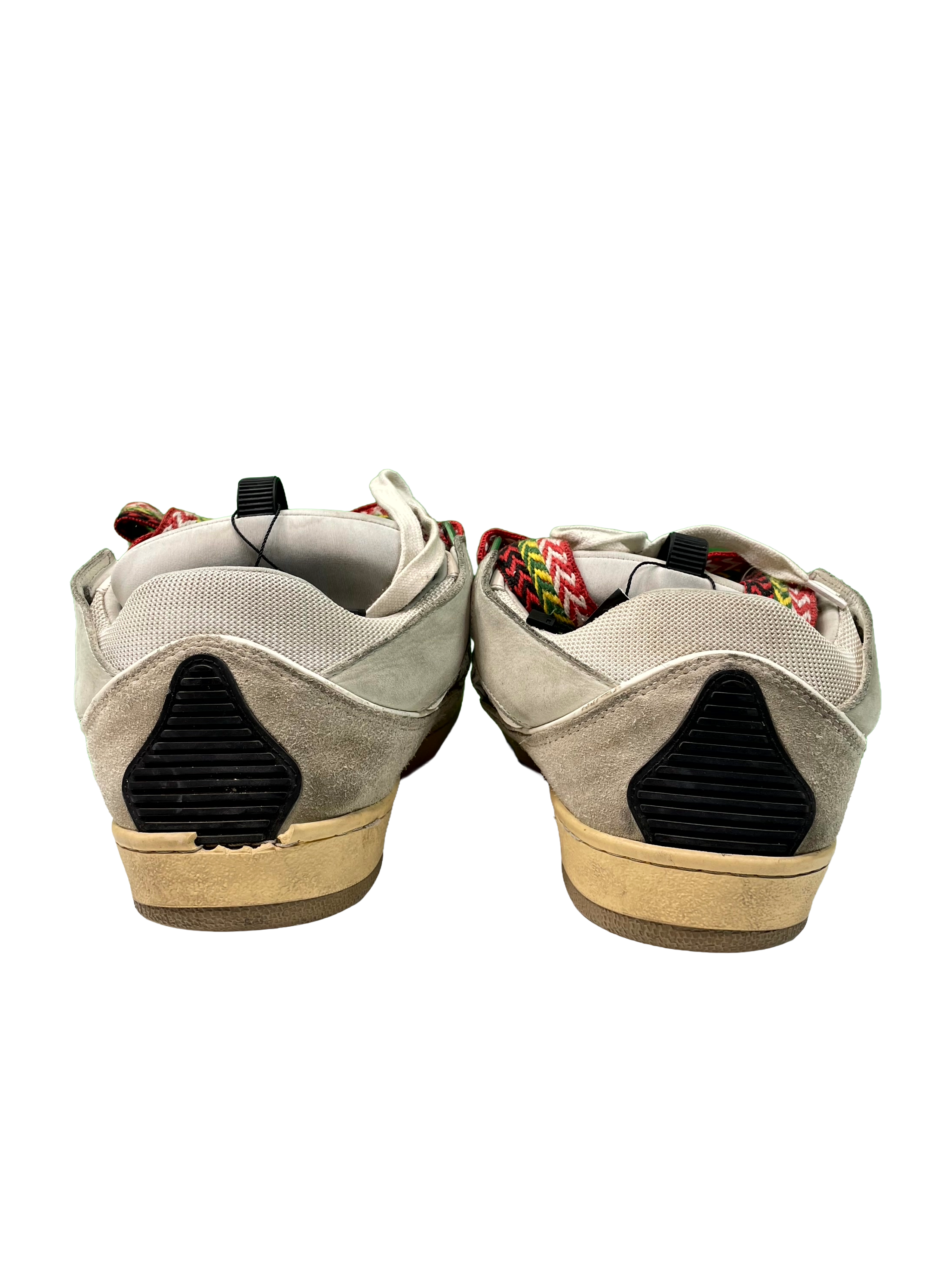 Lanvin Curb Rasta Cream Sneakers