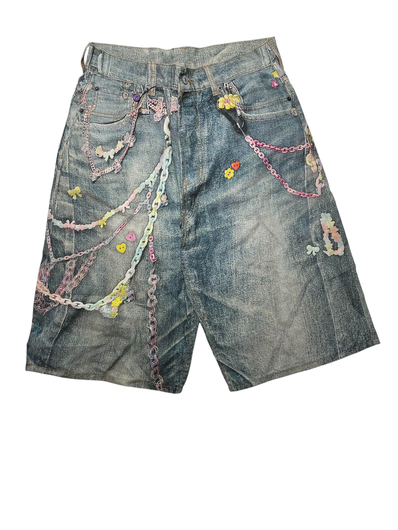 Acne Studios Lo'eil Chain Shorts