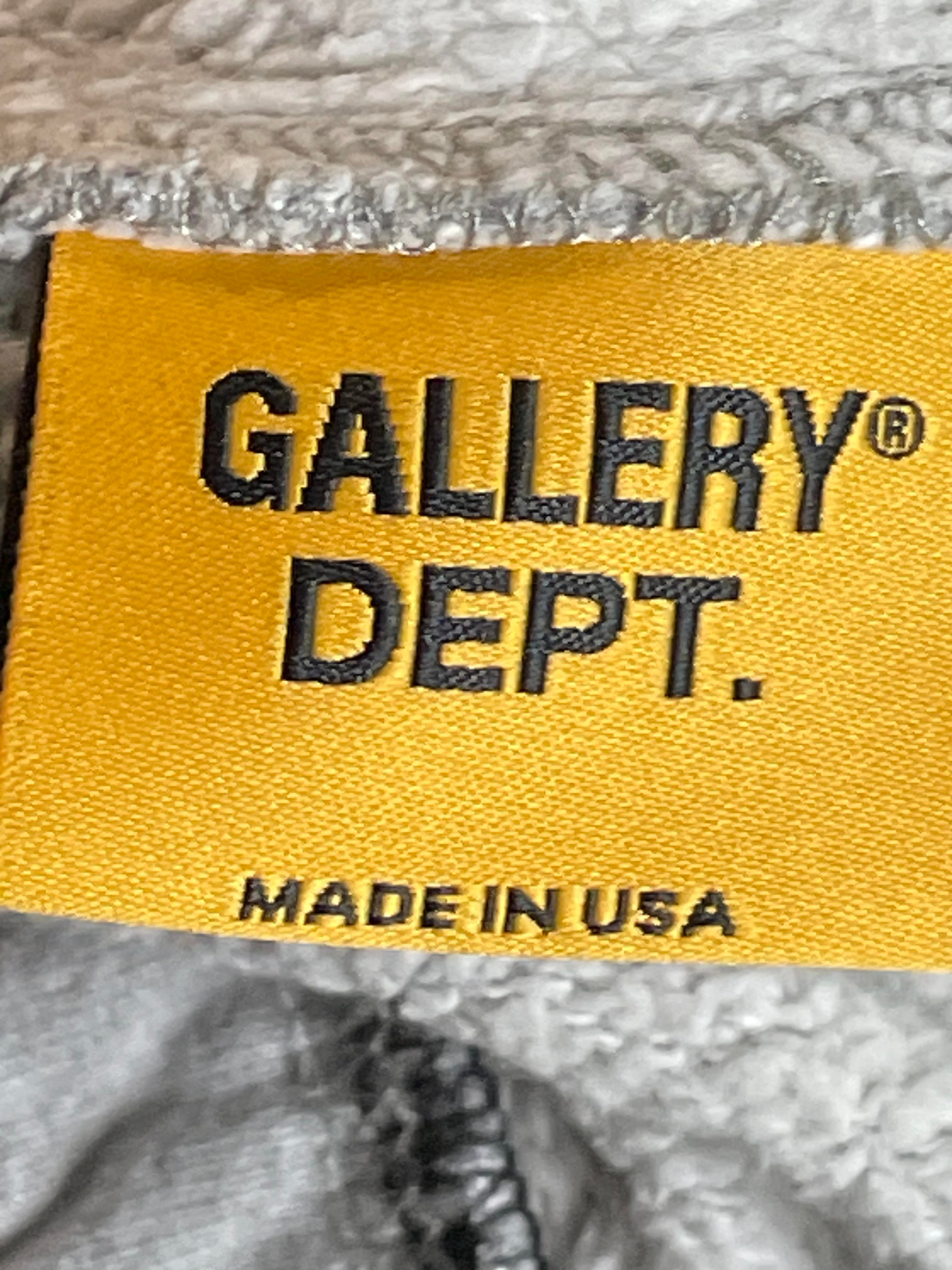 Gallery Dept Split Grey & Black Shorts