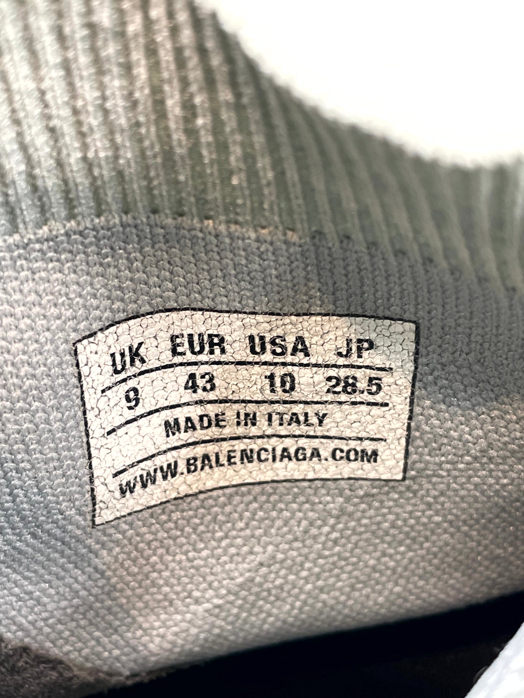 Balenciaga Grey Sock Runner Sneakers