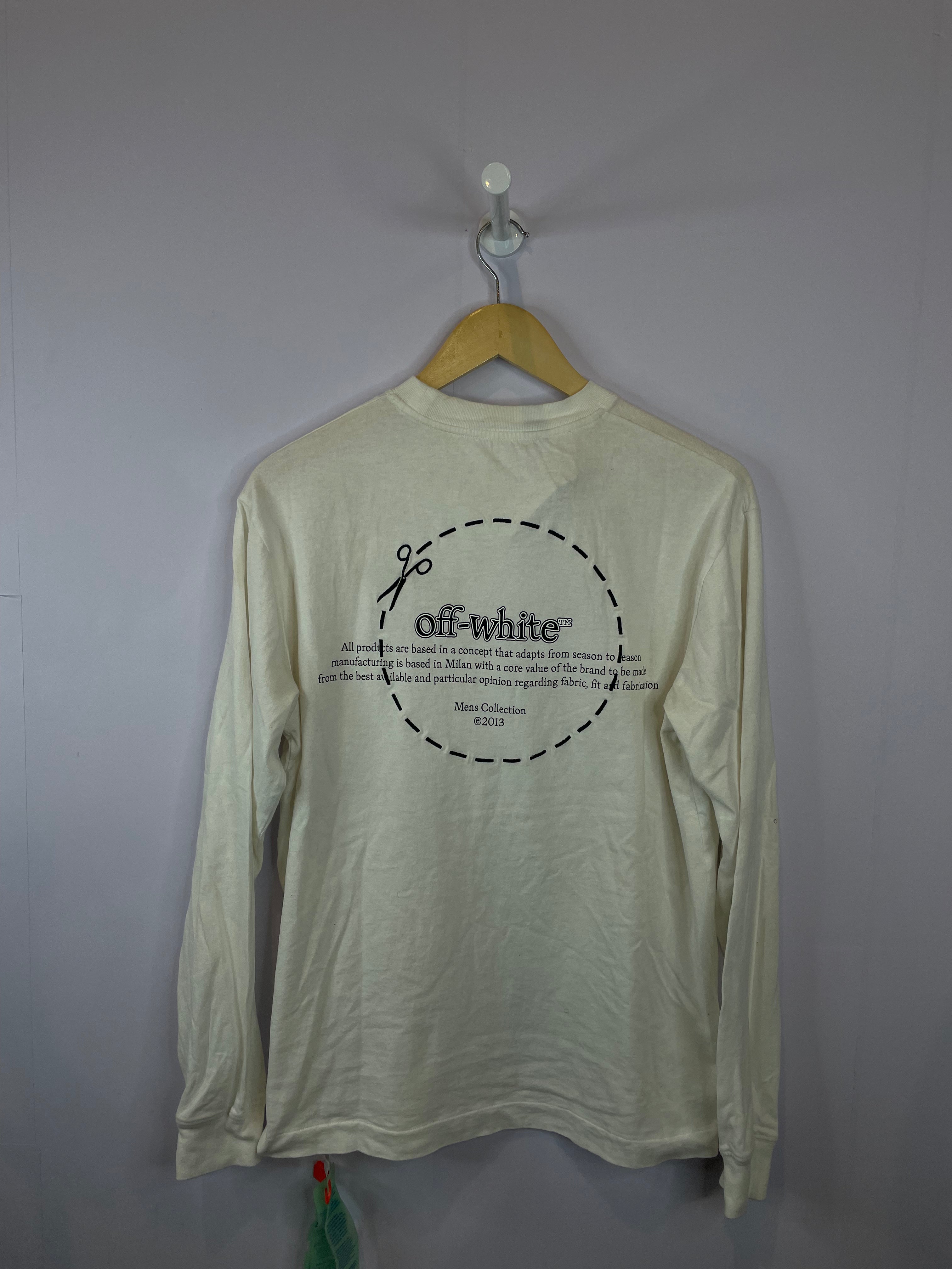 Amiri Tee White Wes Lang Red Used Small