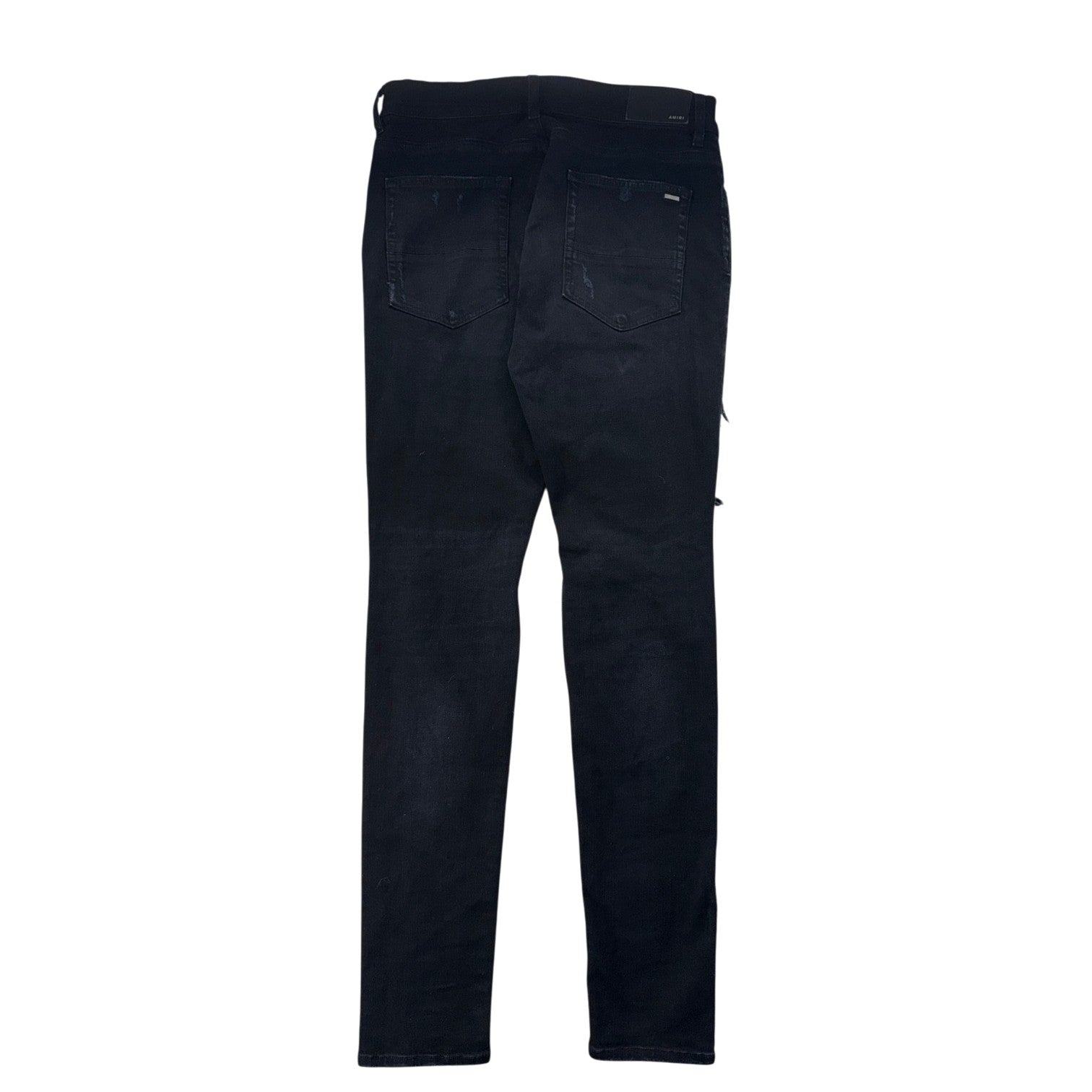 Amiri Art Patchwork Black Wash Jeans