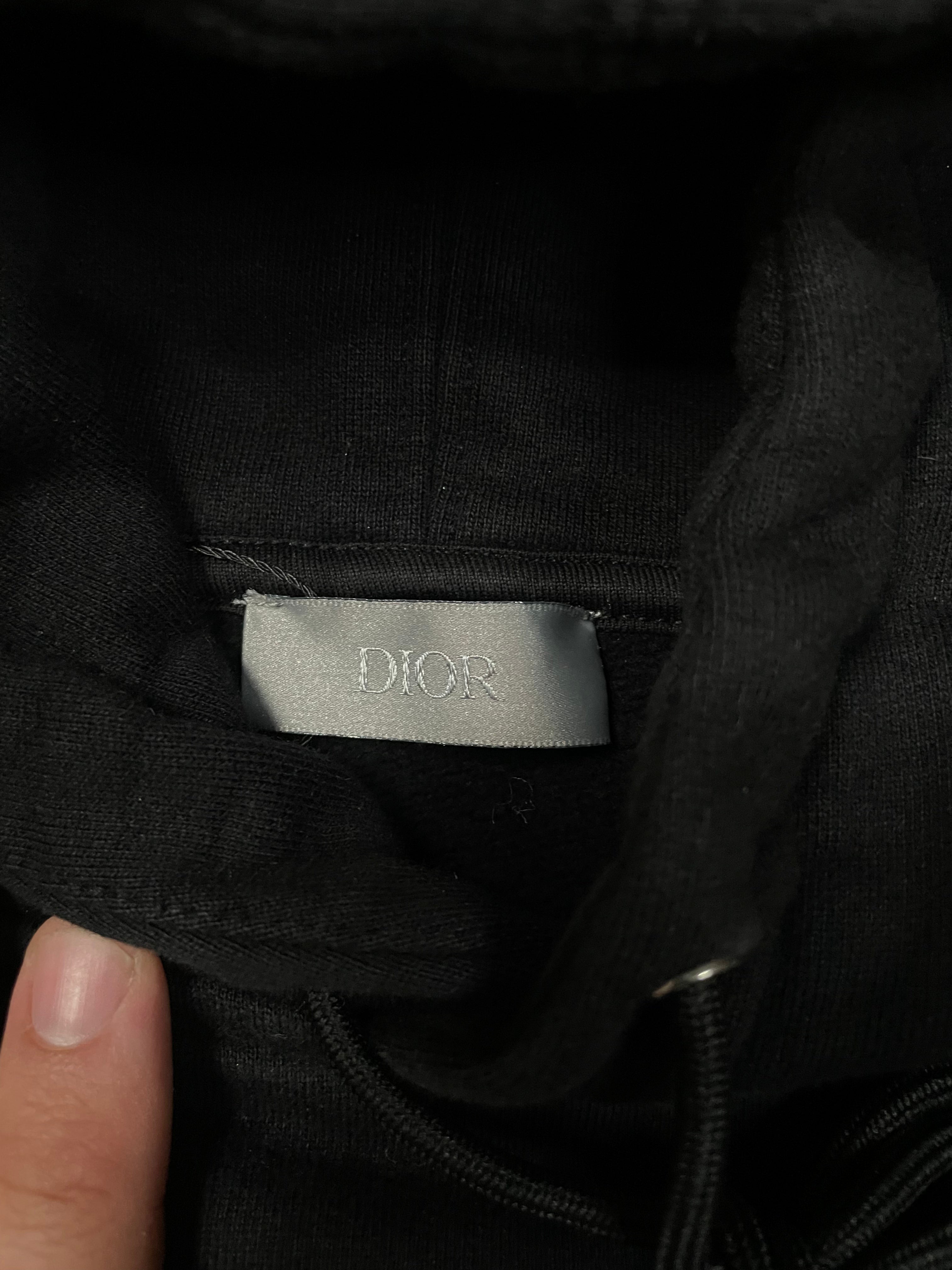 Dior Stussy Bee Hoodie Black XS Used