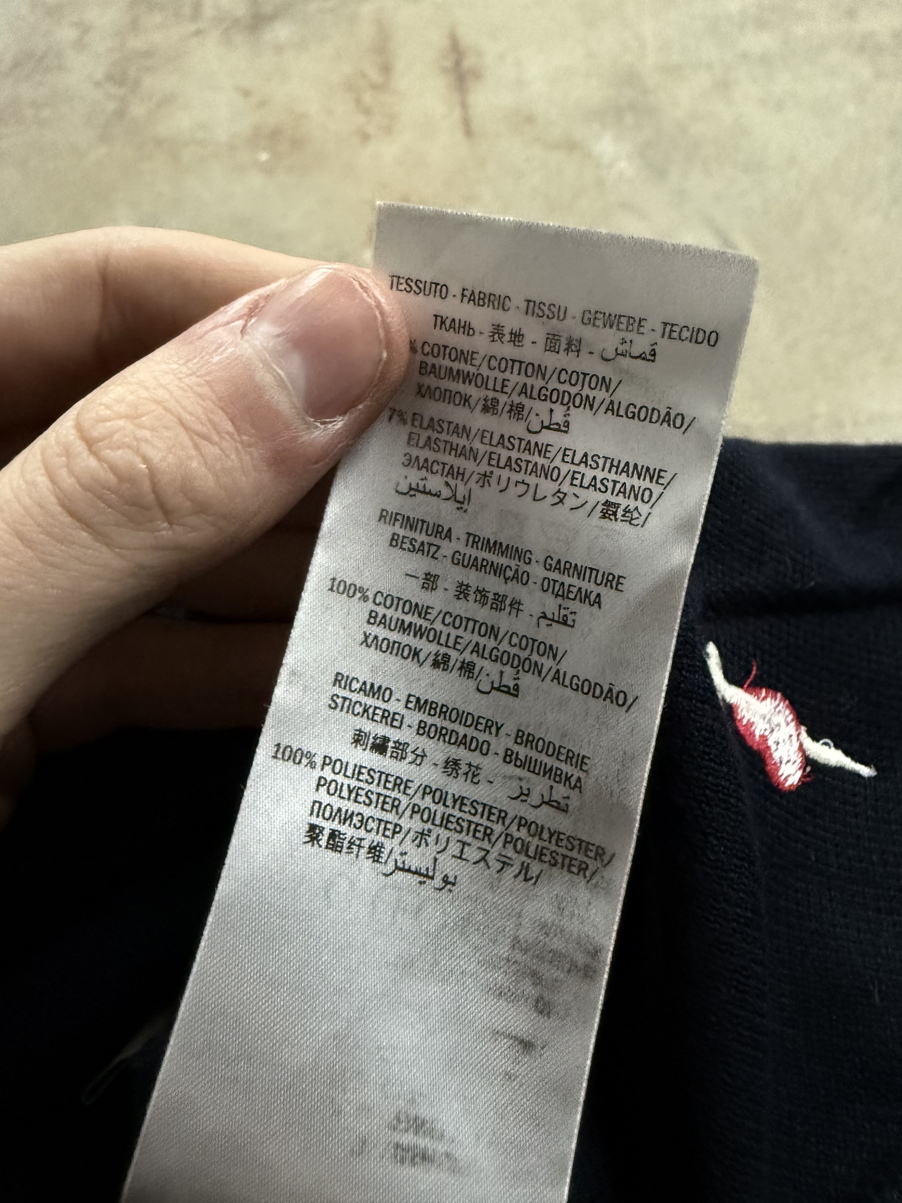 Gucci All Over Polo Navy Used Small
