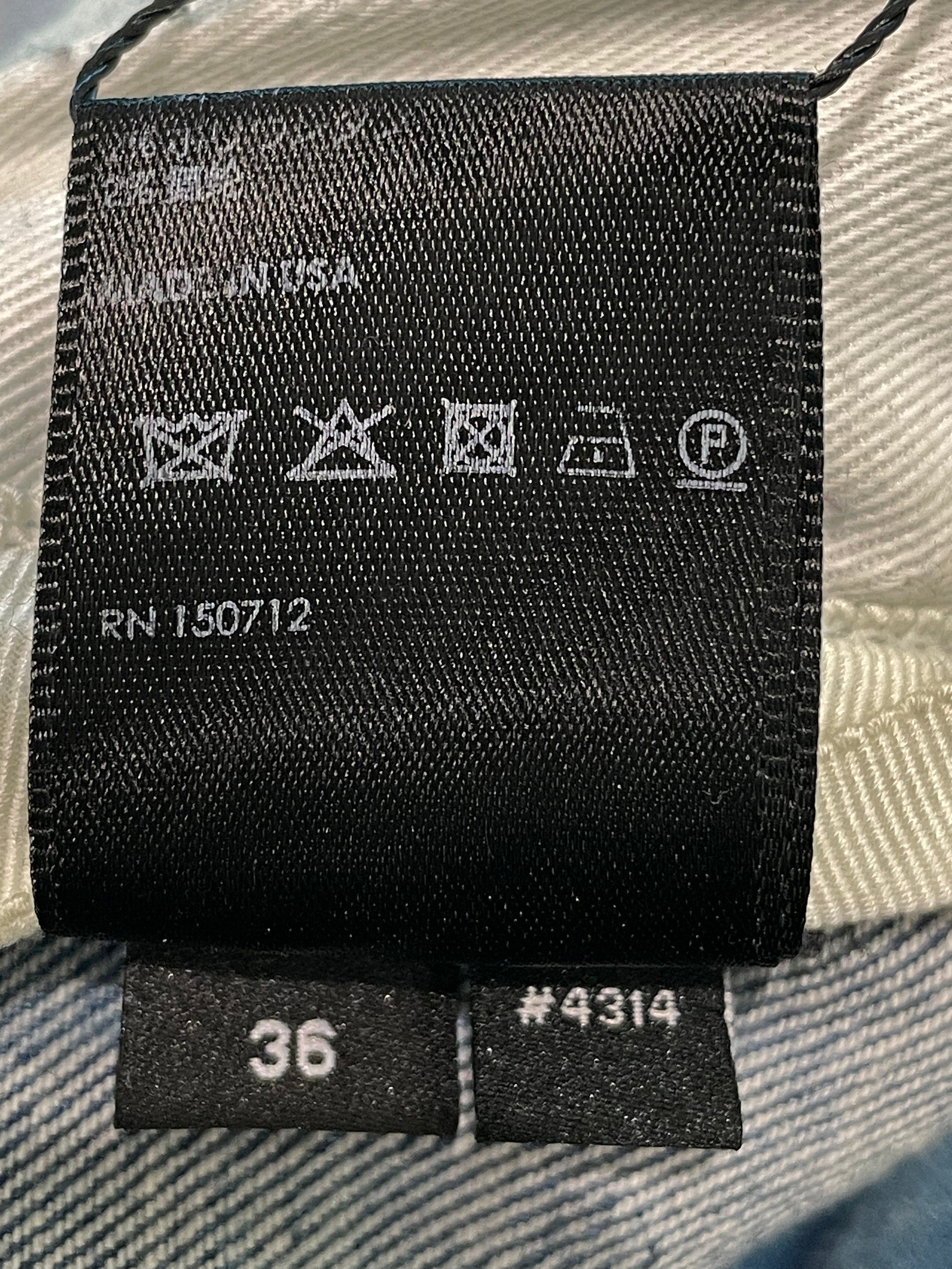 Amiri Thrasher Light Wash Plain Blue Jeans