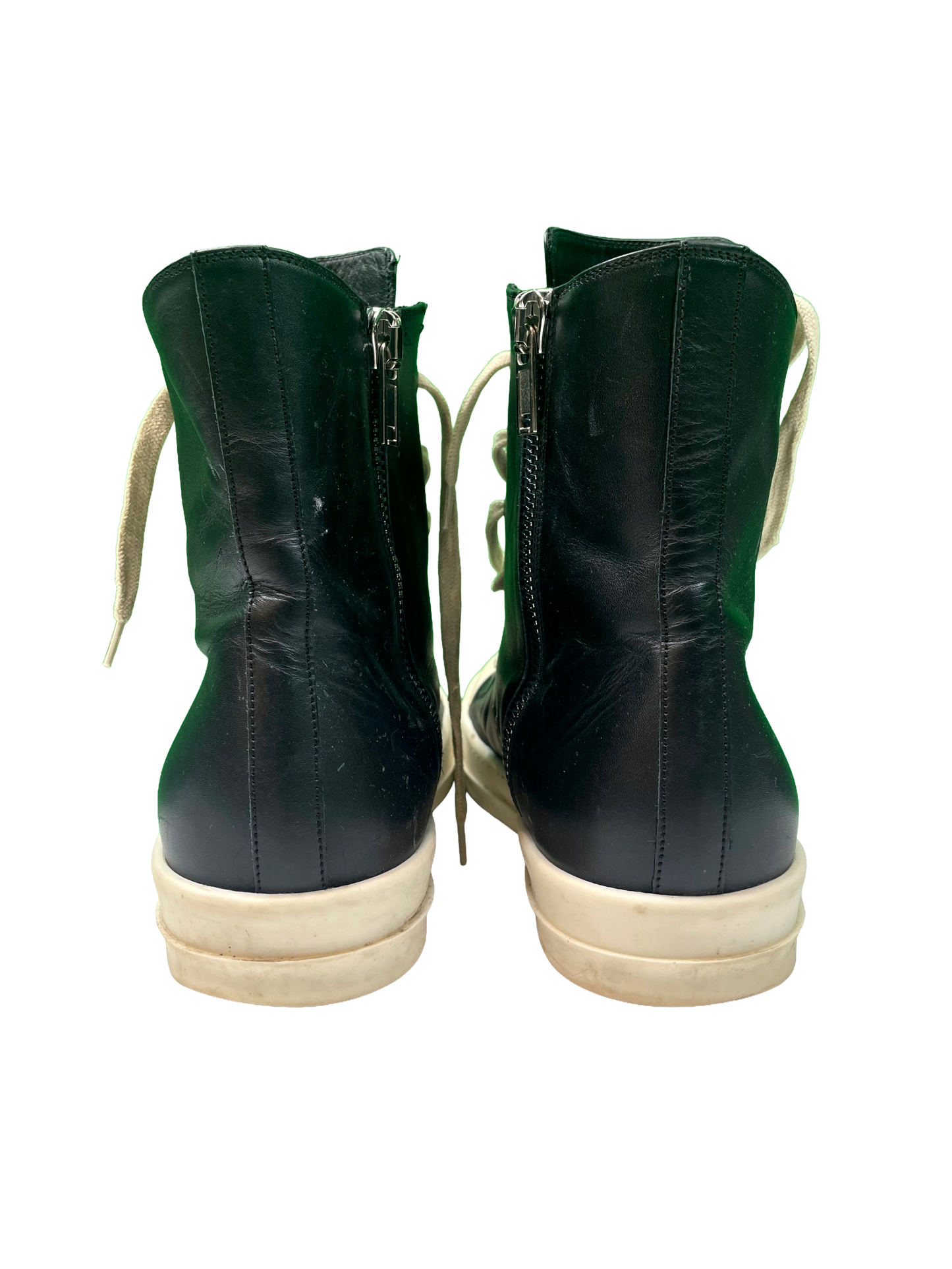 Rick Owens Ramone Hi Black Sneakers