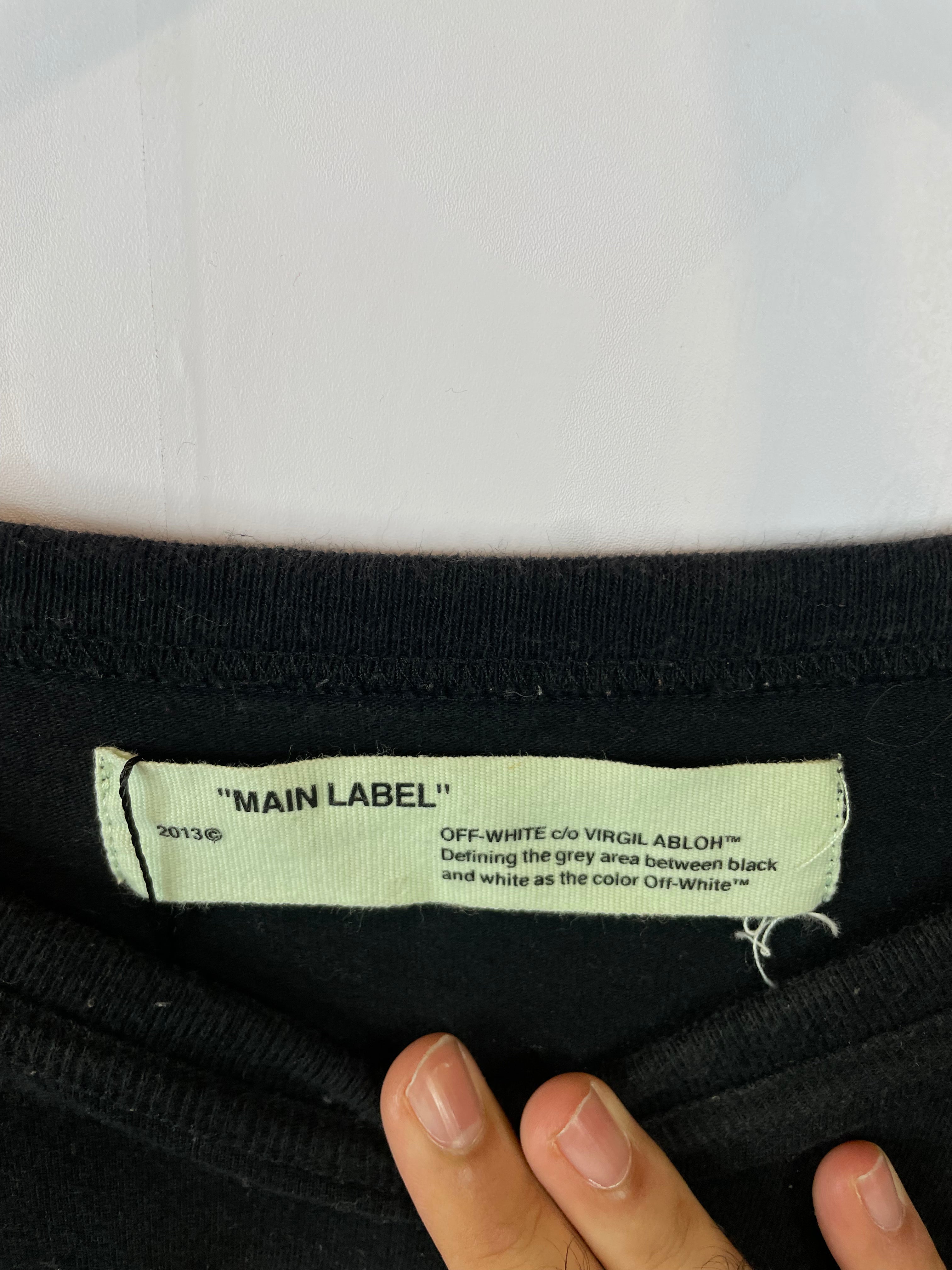 Off White Seeing Things Tee Used XL