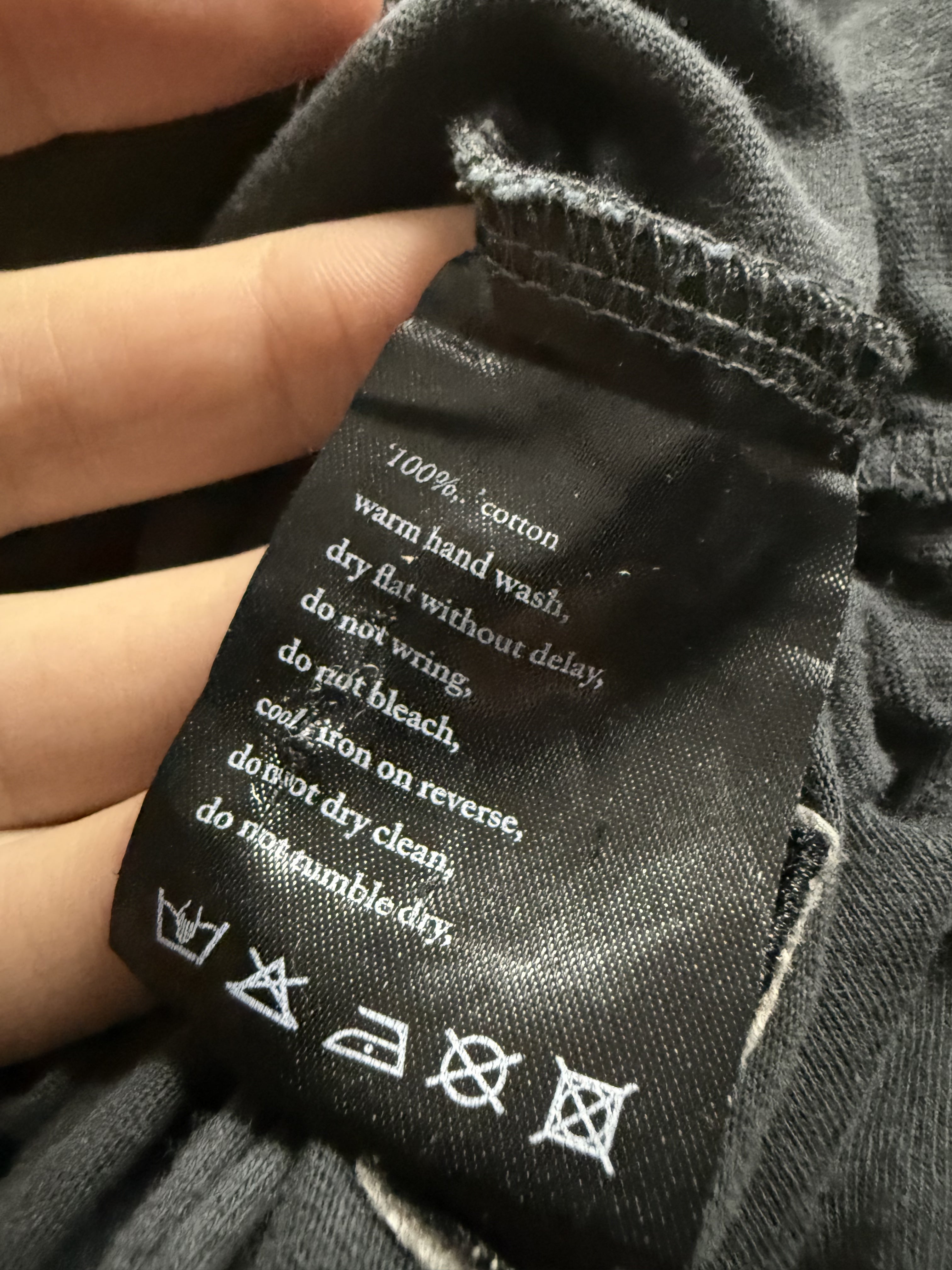 Ksubi Tee Black LSD Used Large