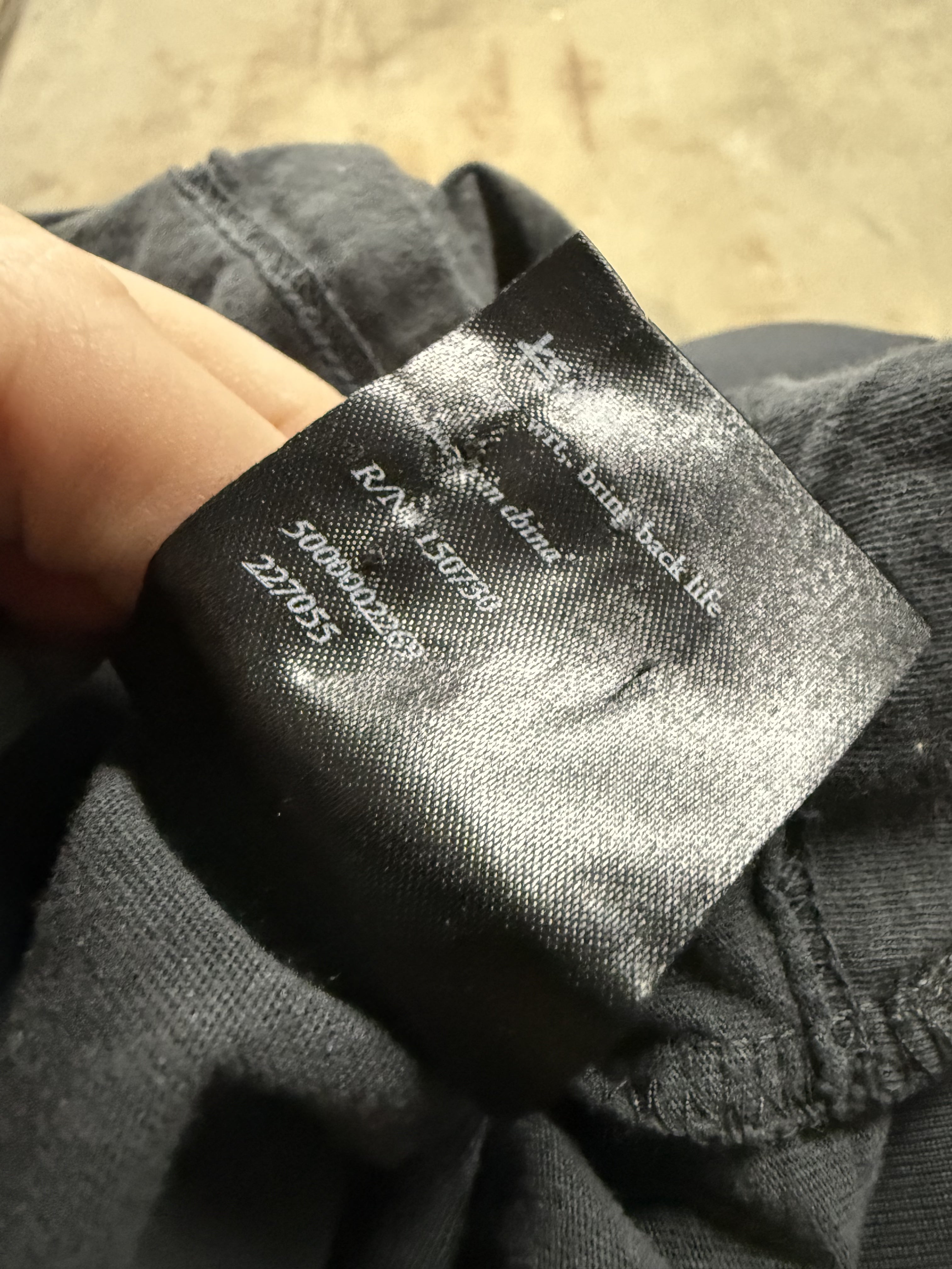 Ksubi Tee Black LSD Used Large