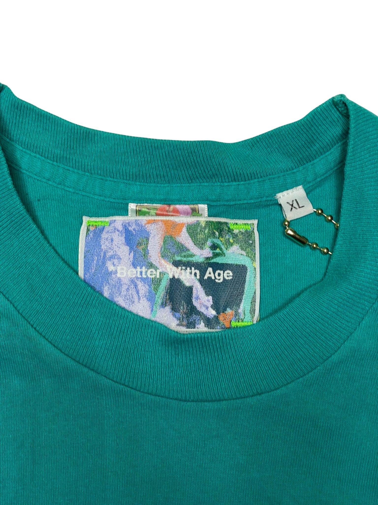 Better With Age 'Exposé' Teal Tee