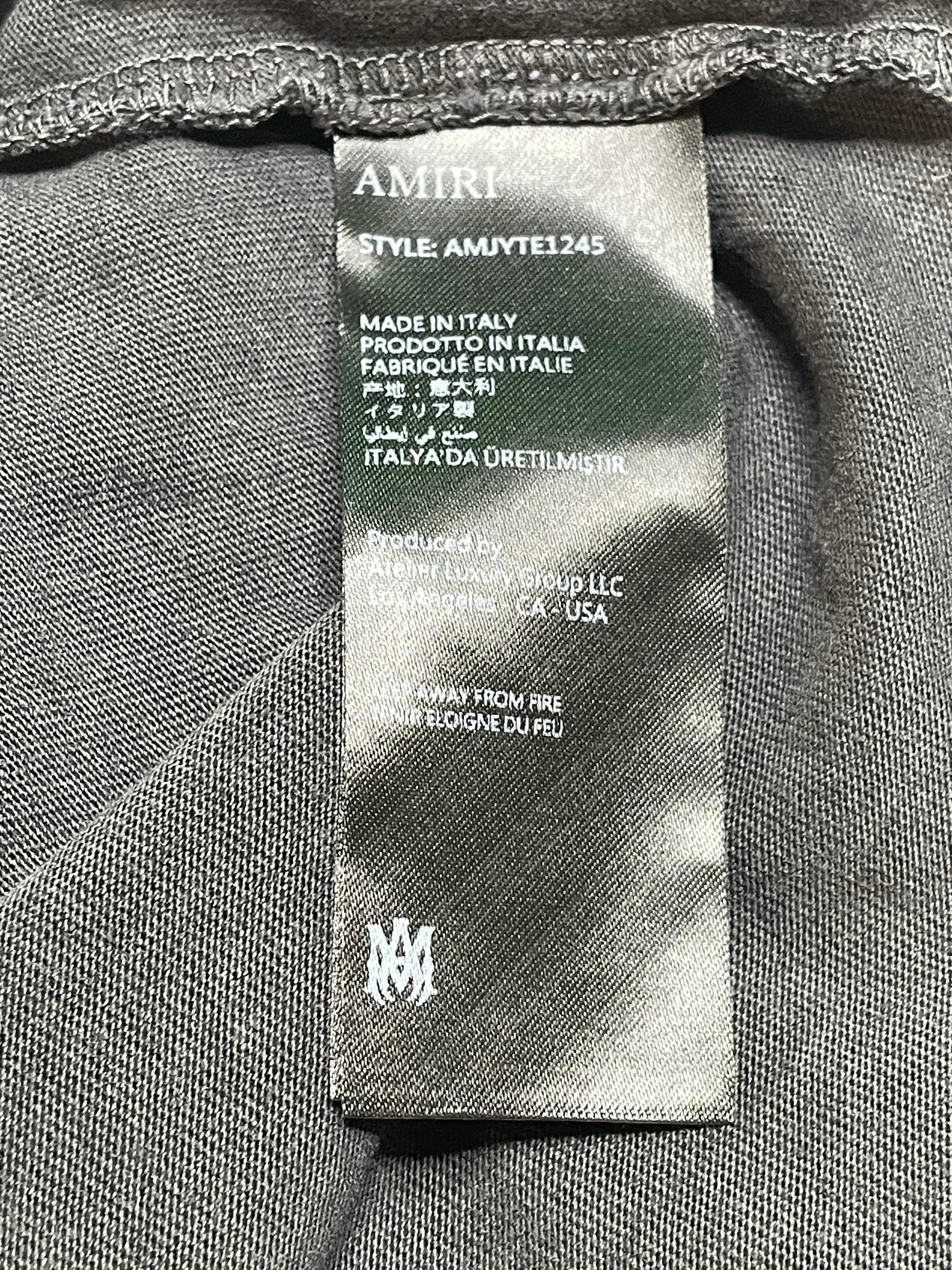 Amiri Magic Black Tee