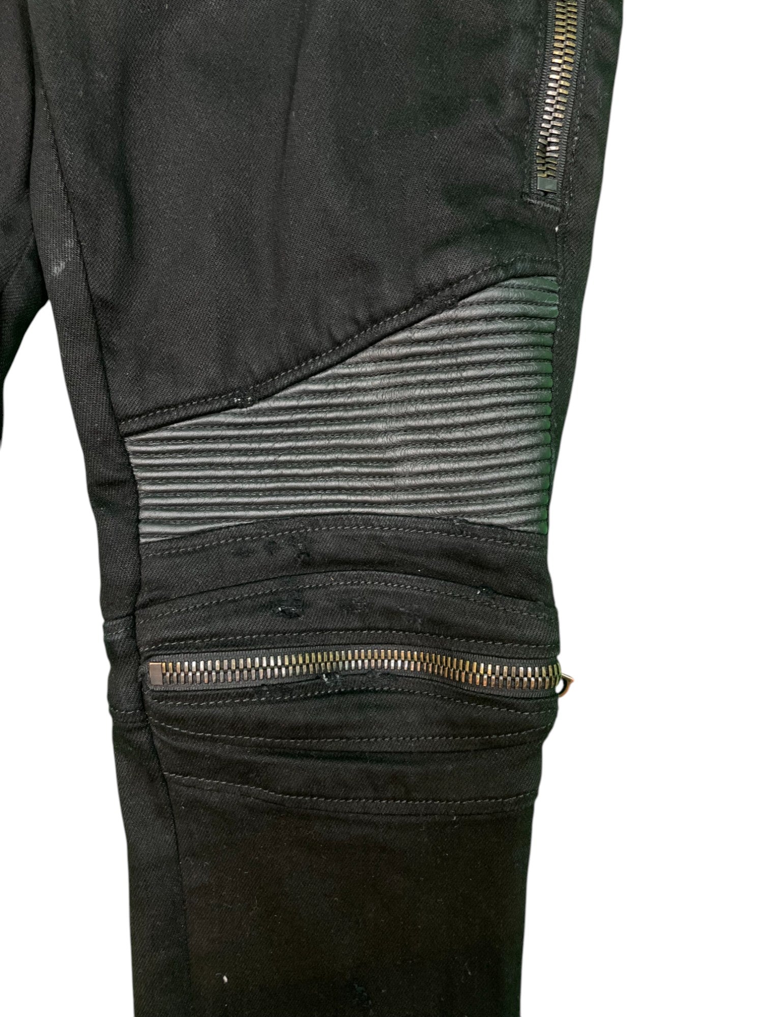 Amiri MX2 Black Patch Black Jeans