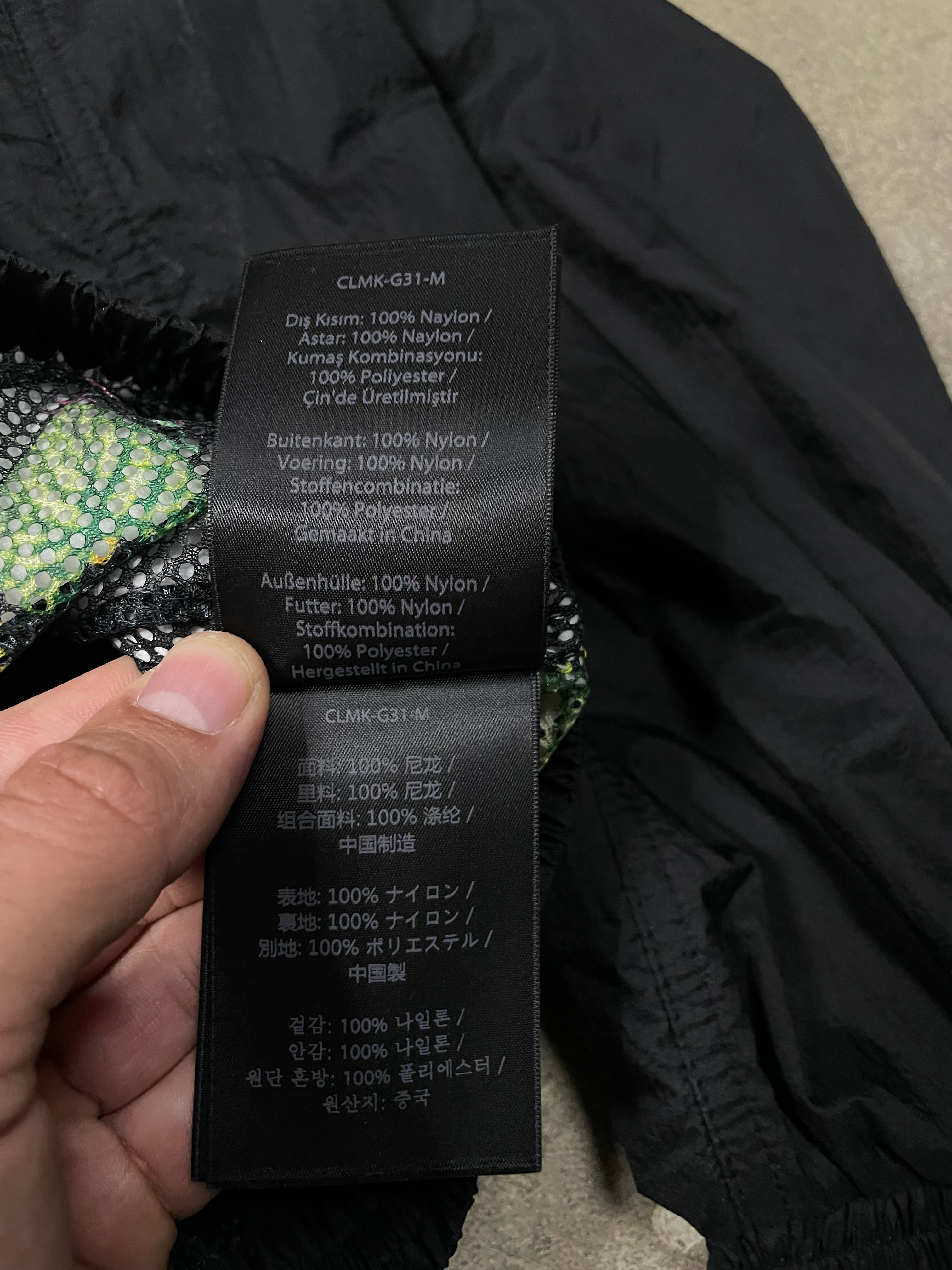 Mackage Rain Jacket Black White XL Used