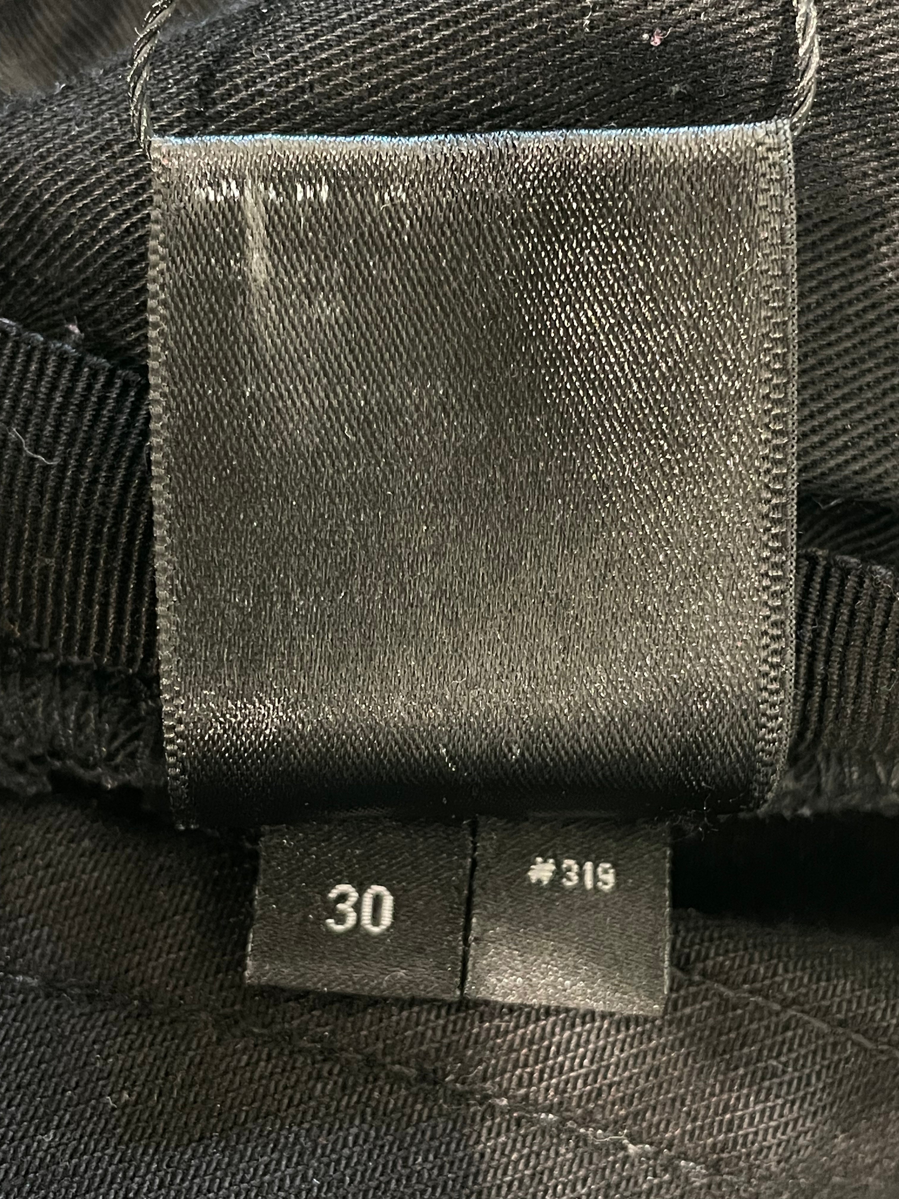 Amiri MX2 Black Patch Black Jeans