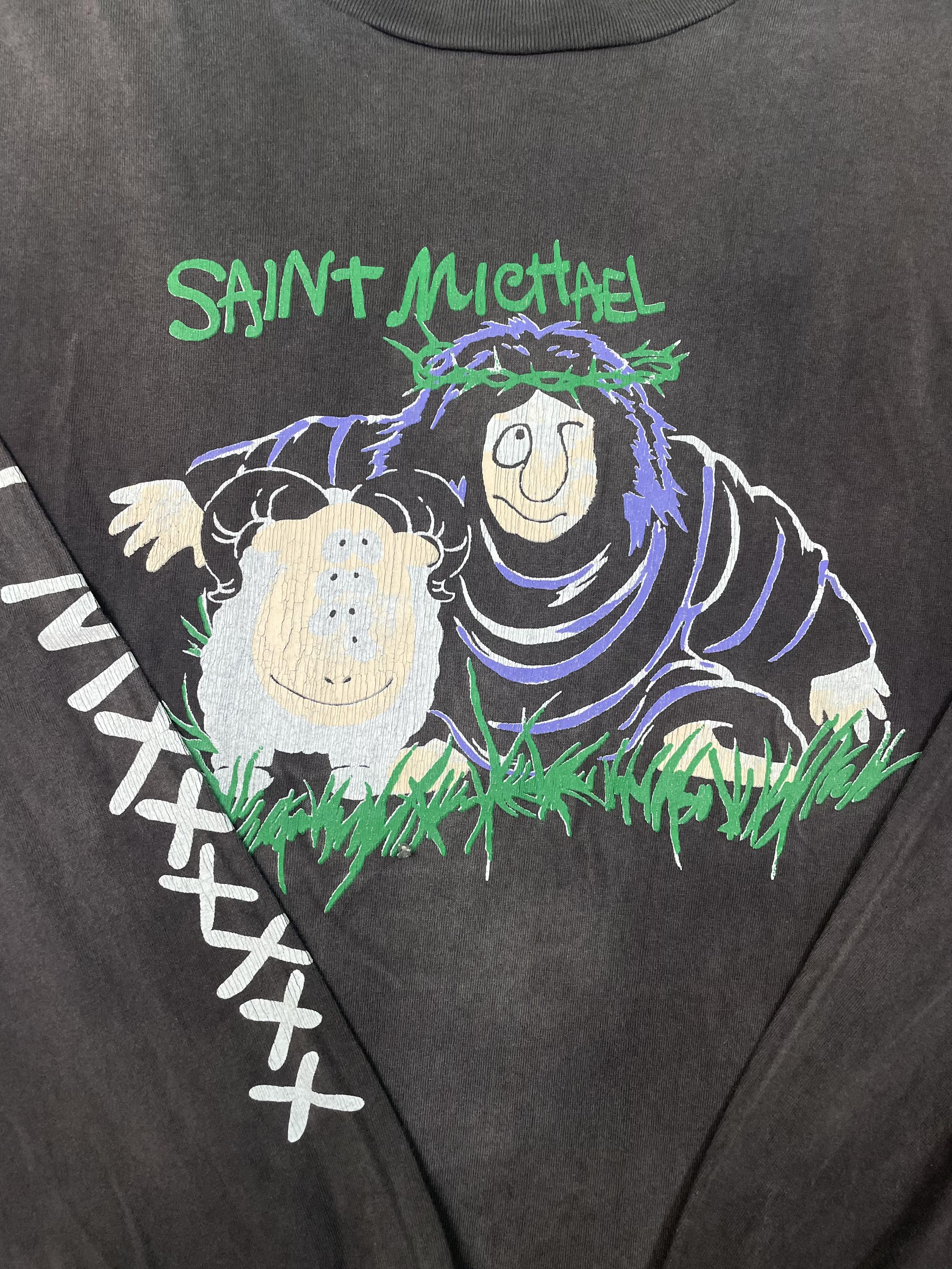 Saint Mxxxxxx Learn To Live Grey Long Sleeve