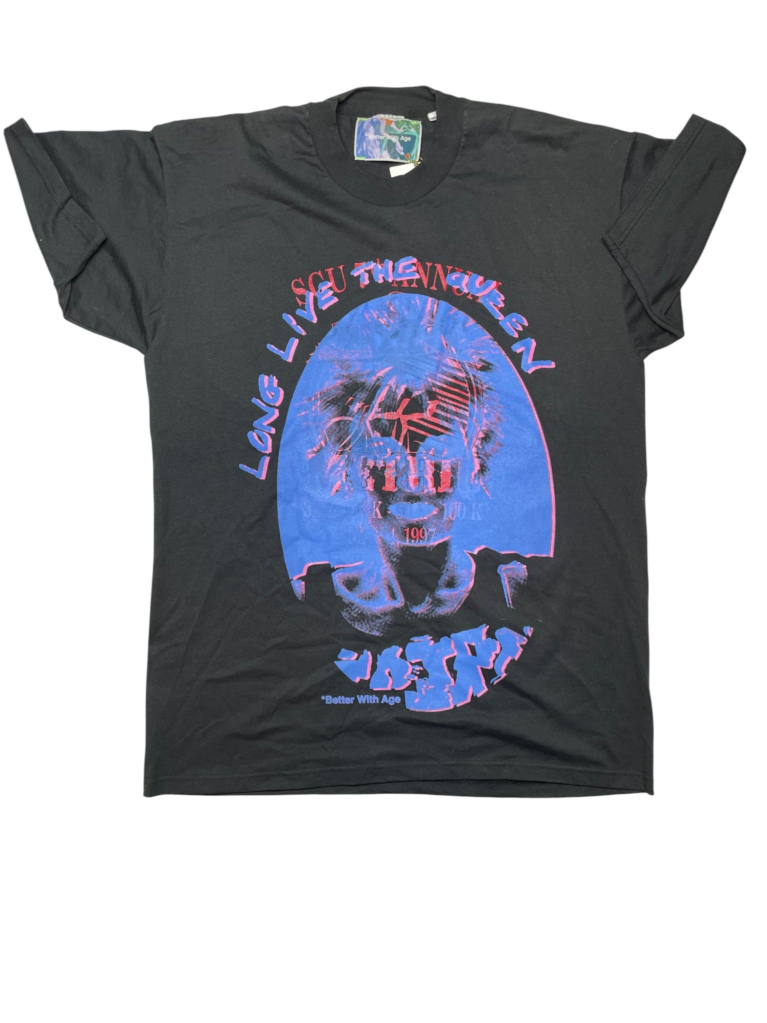 Better With Age Long Live The Queen Black Tee