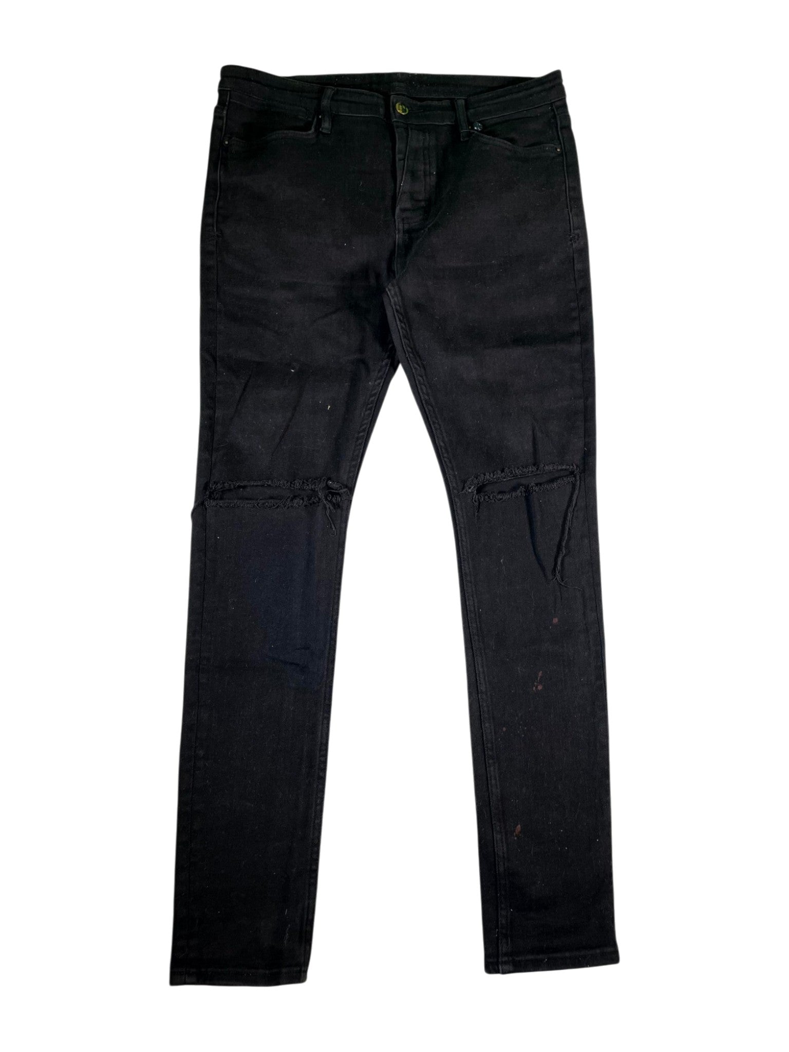 Ksubi Jeans Ripped Black Jeans