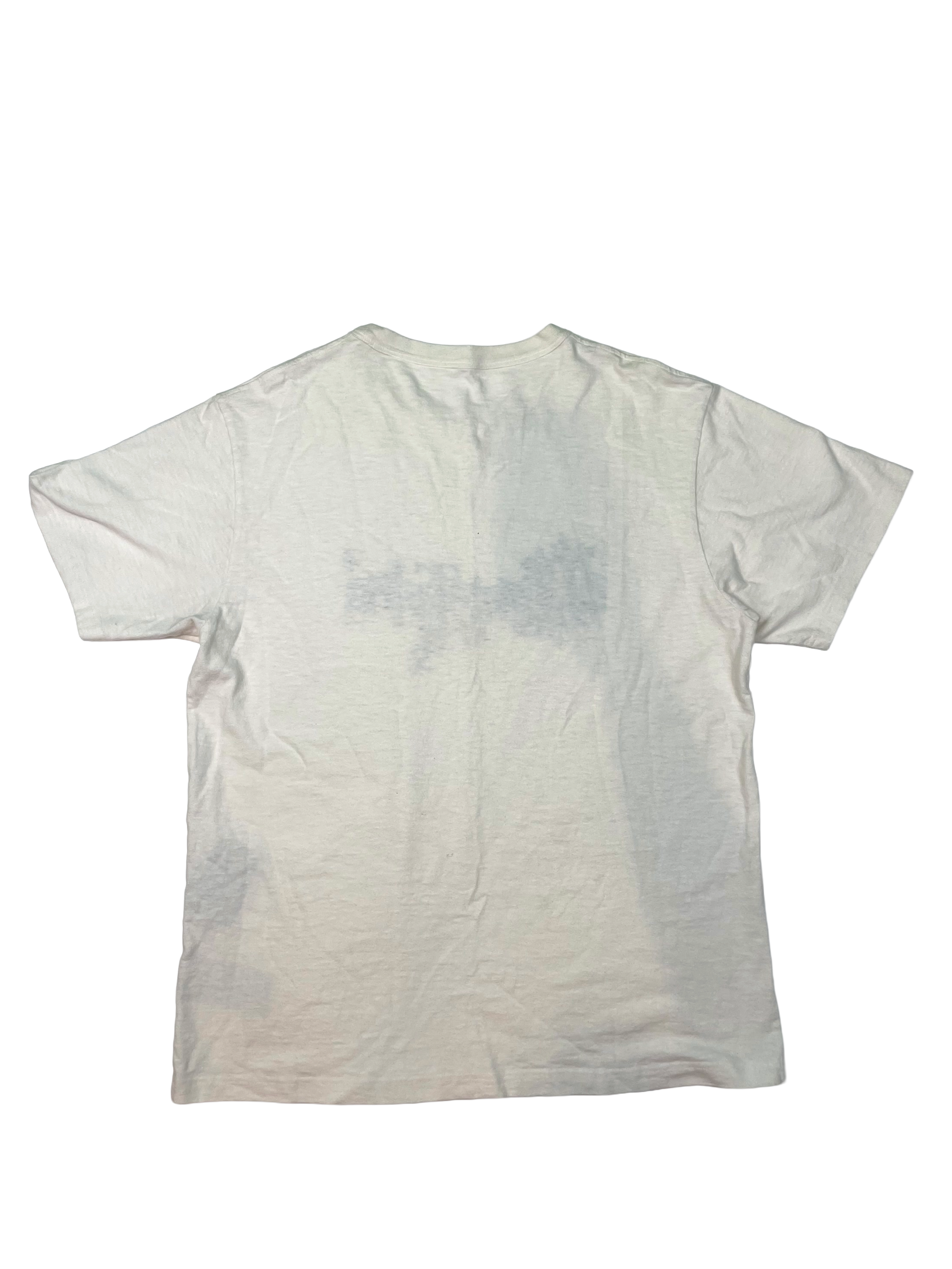 Dior x Denim Tears White Floral Lightly Worn Tee