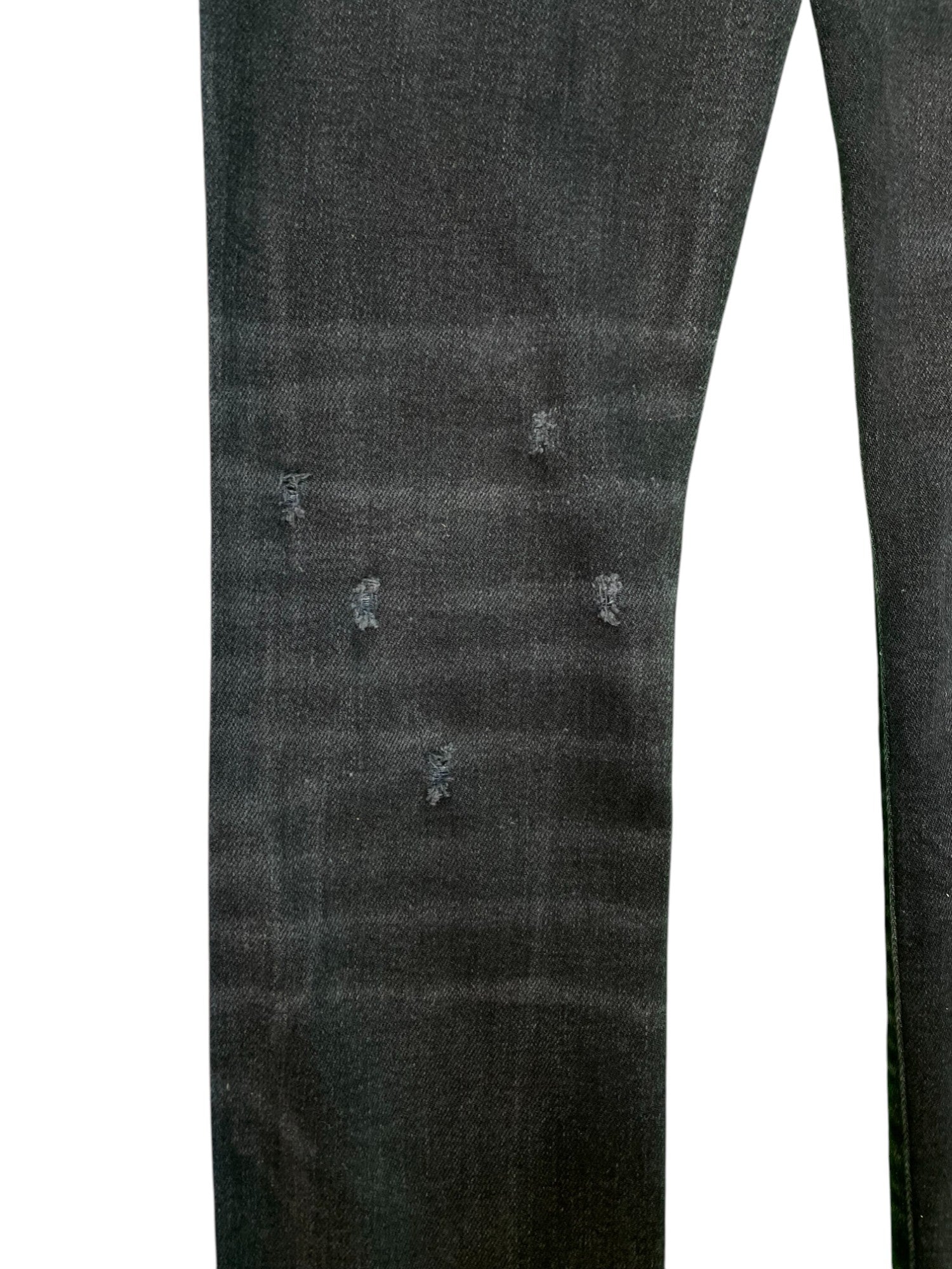 Amiri Thrasher Black & Blue Stripe Jeans
