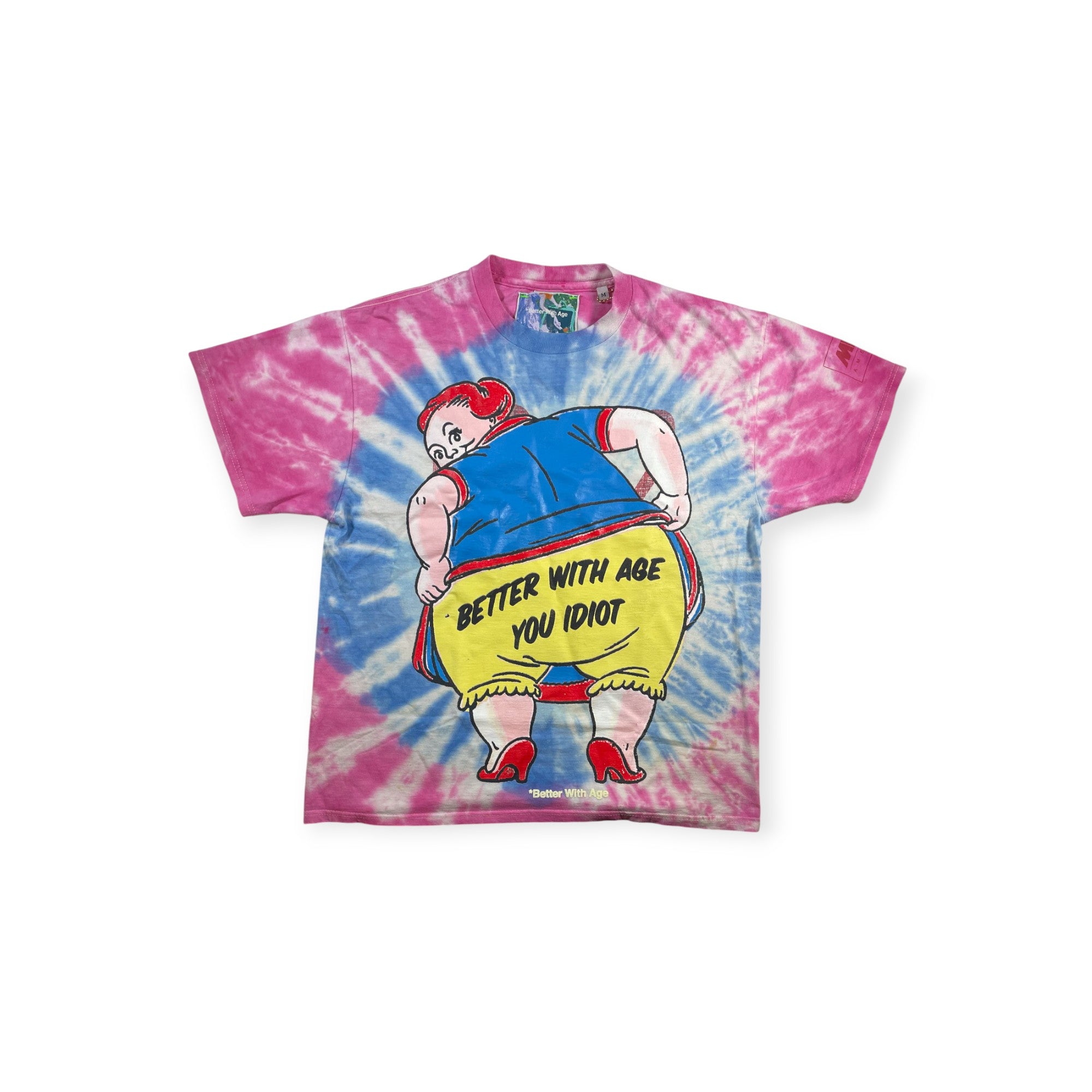 Better With Age 'Frizzle' Tie Dye Tee
