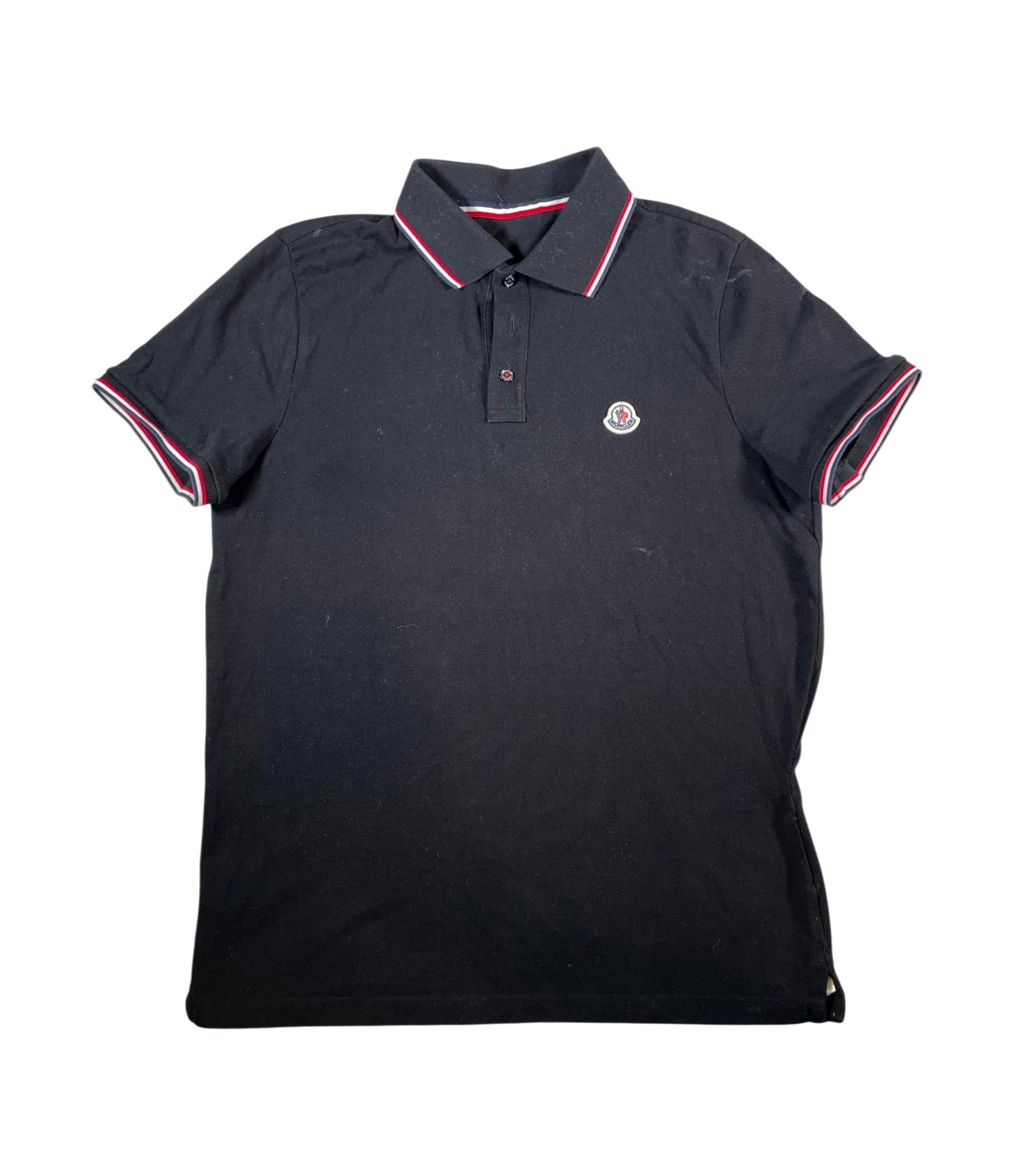 Moncler Black Polo Shirt