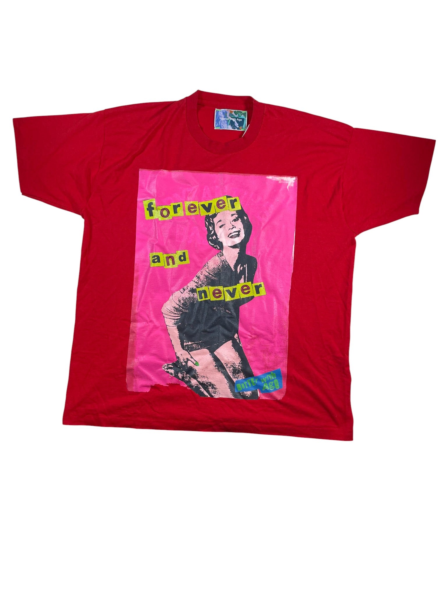 Better With Age 'Rendezvous' Red Tee