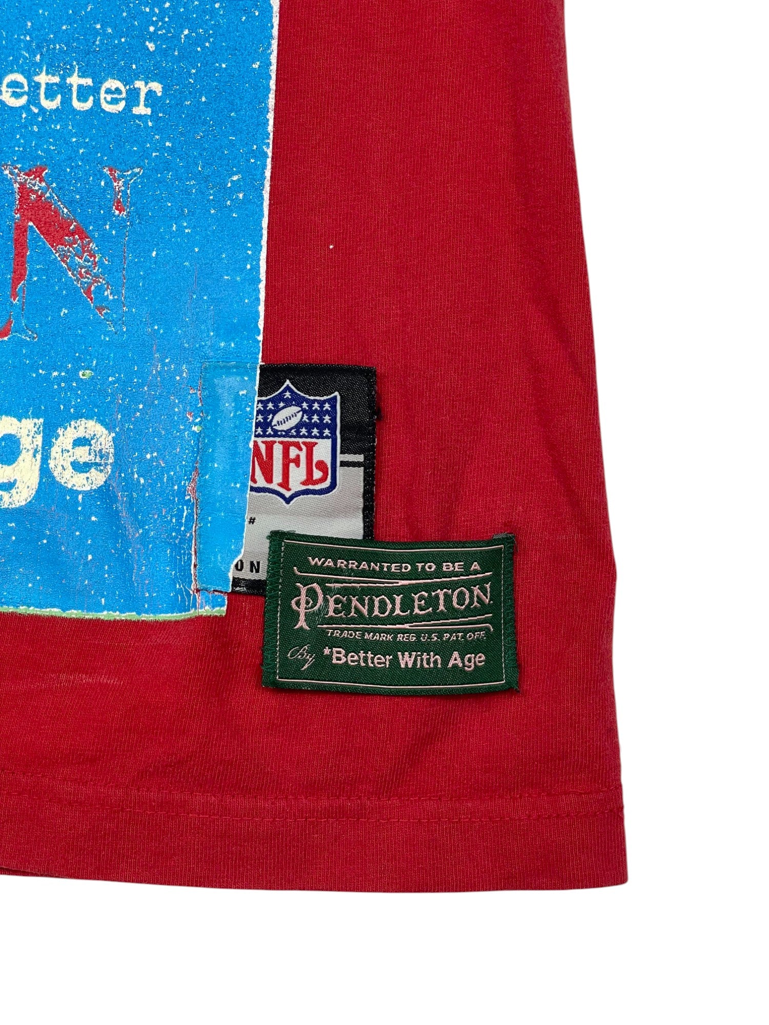 Better With Age Pendleton Red Tee