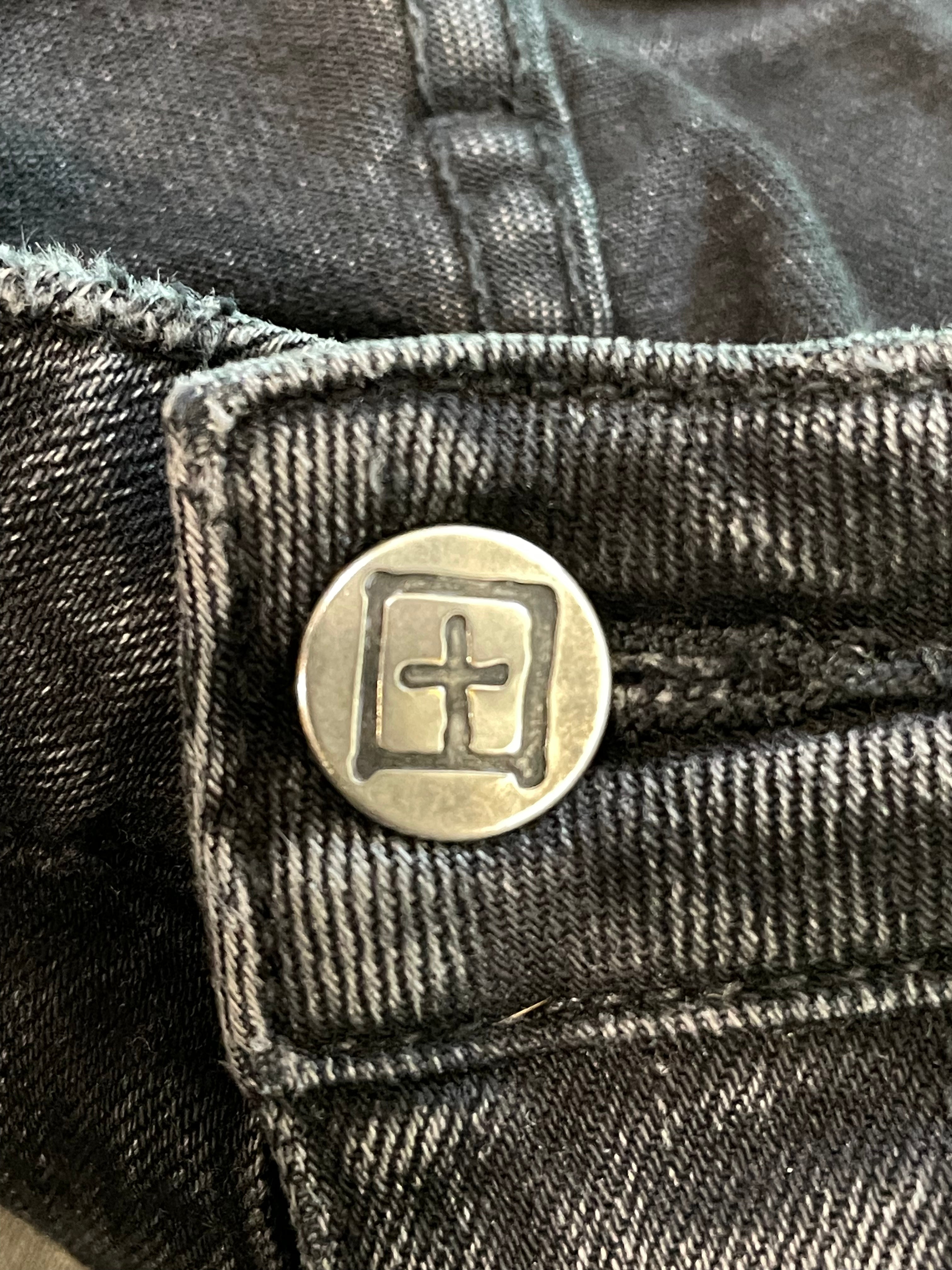 Ksubi Plain Black Jeans
