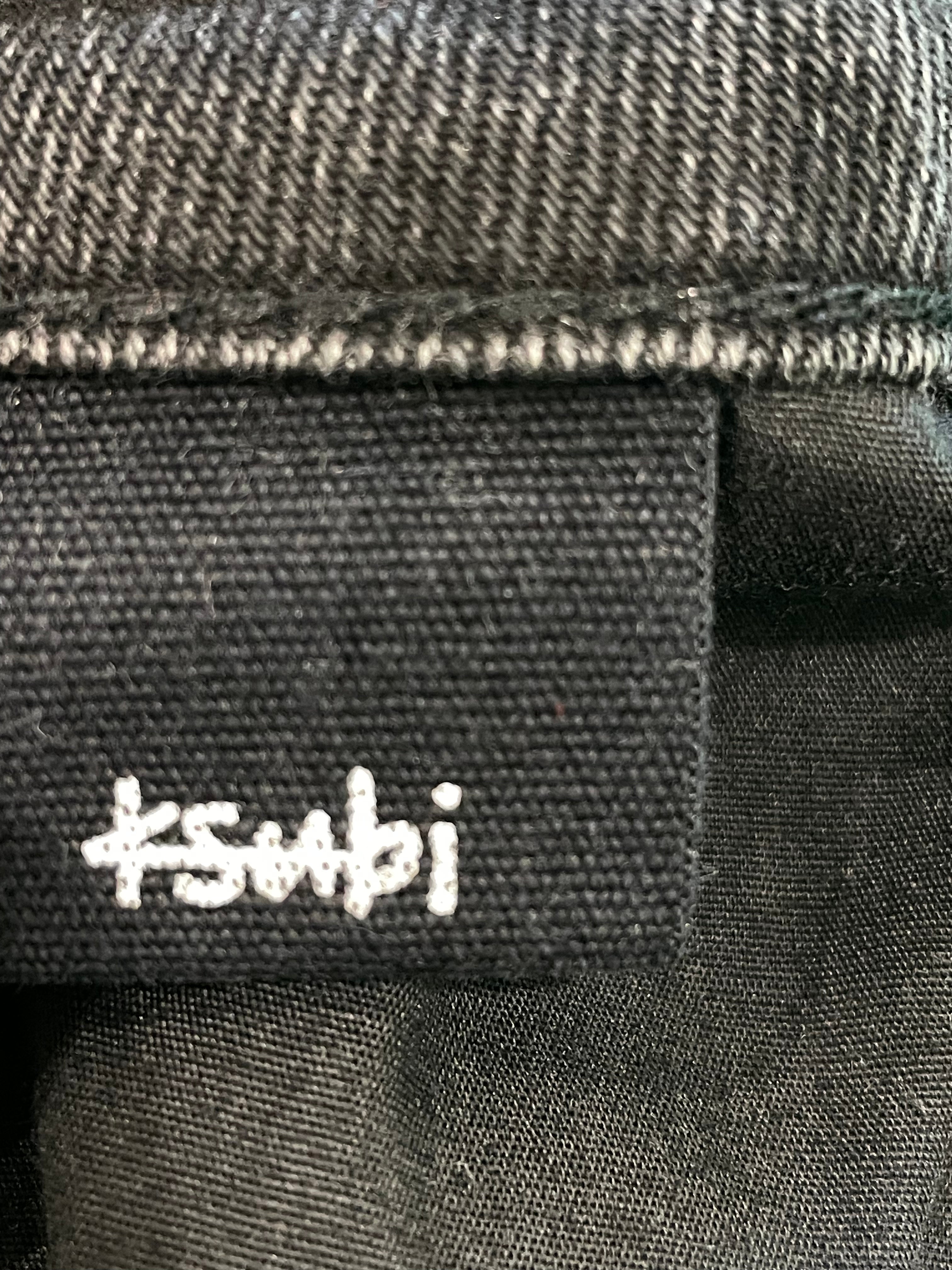 Ksubi Plain Black Jeans