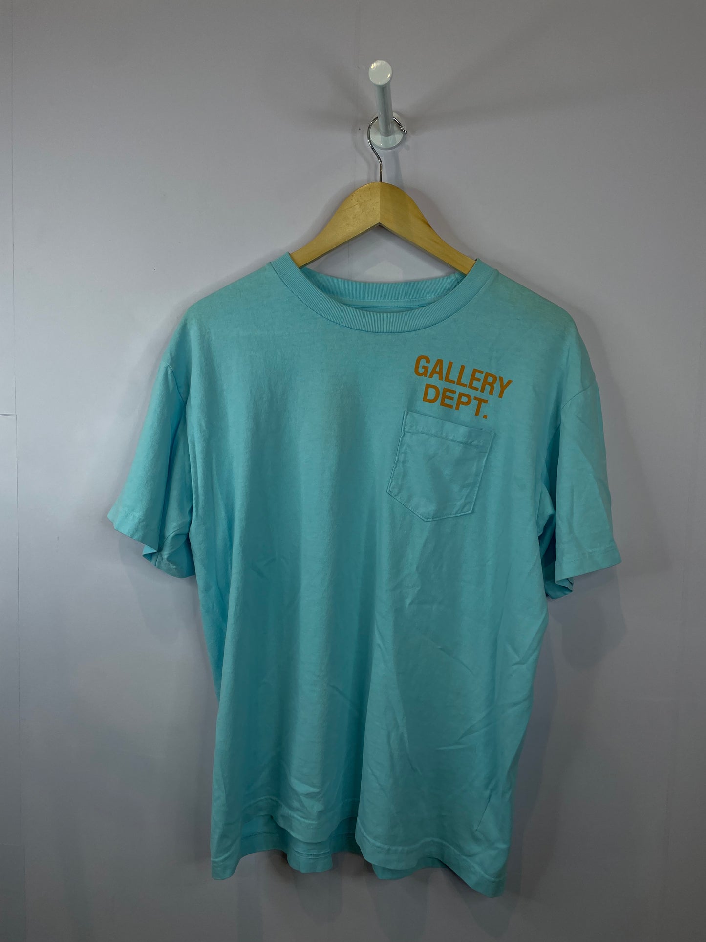 Gallery Dept Tee Blue Orange New Medium