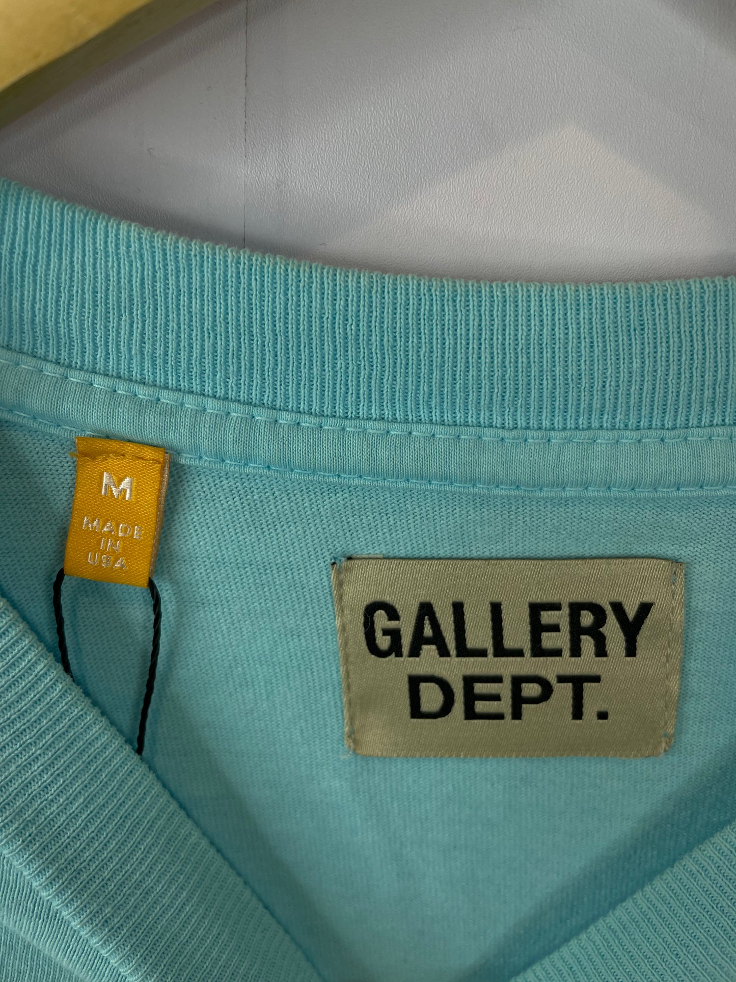 Gallery Dept Tee Blue Orange New Medium