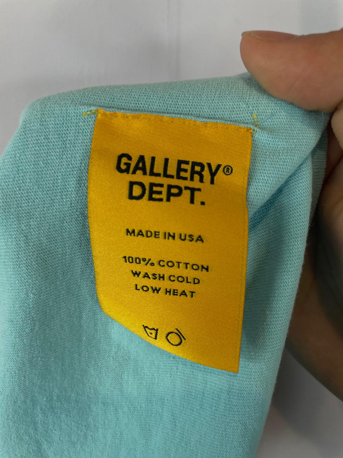 Gallery Dept Tee Blue Orange New Medium