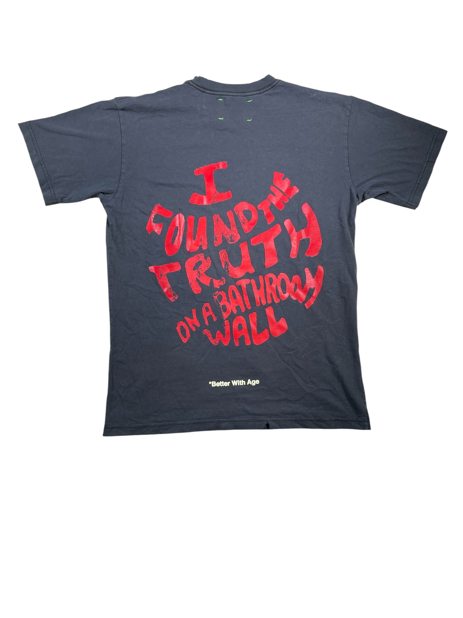 Better With Age 'Rendezvous' Black Wash Tee