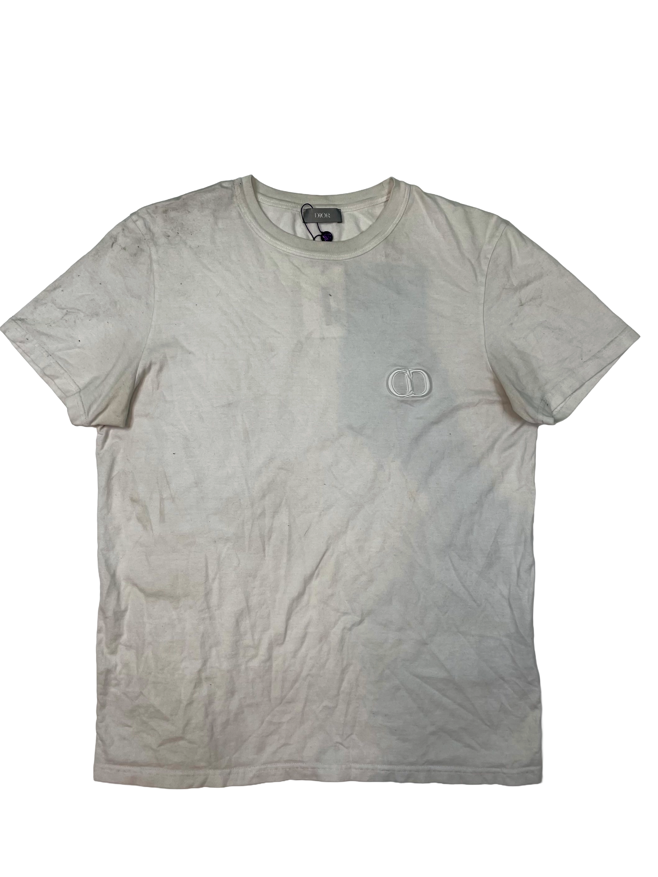 Dior CD Logo White Tee