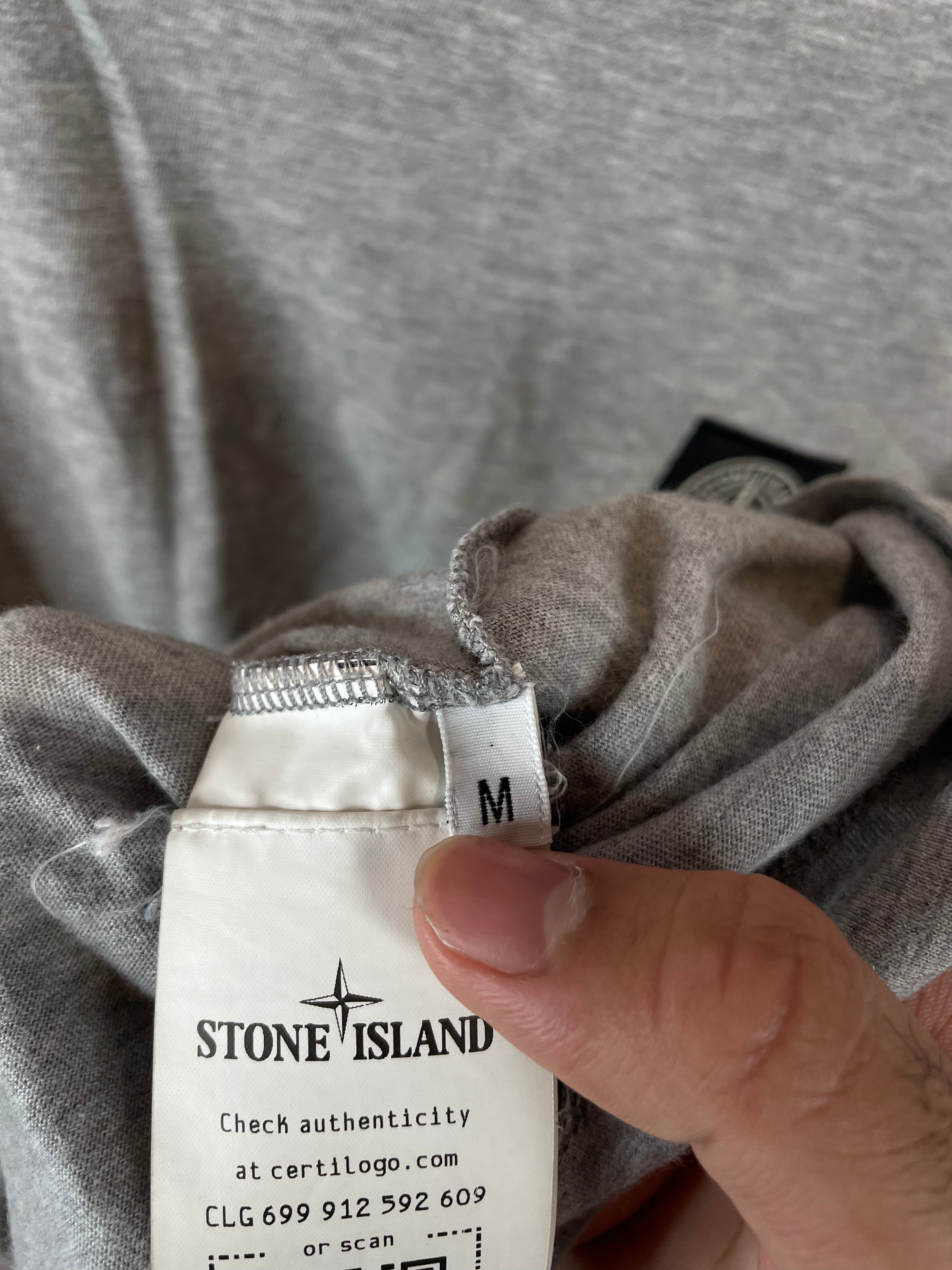 Stone Island Tee Grey Used Medium
