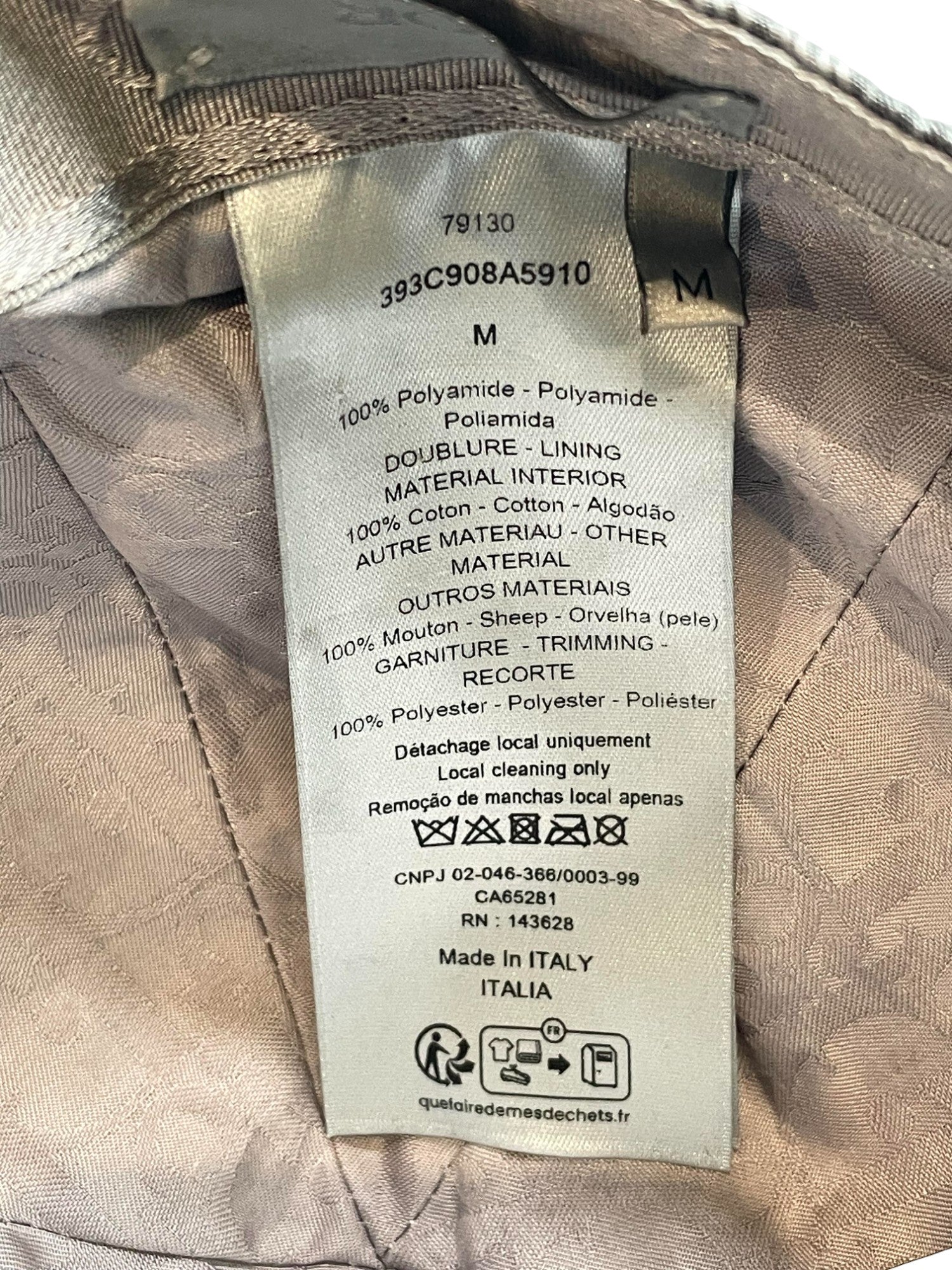 Dior Grey CD Logo Cap