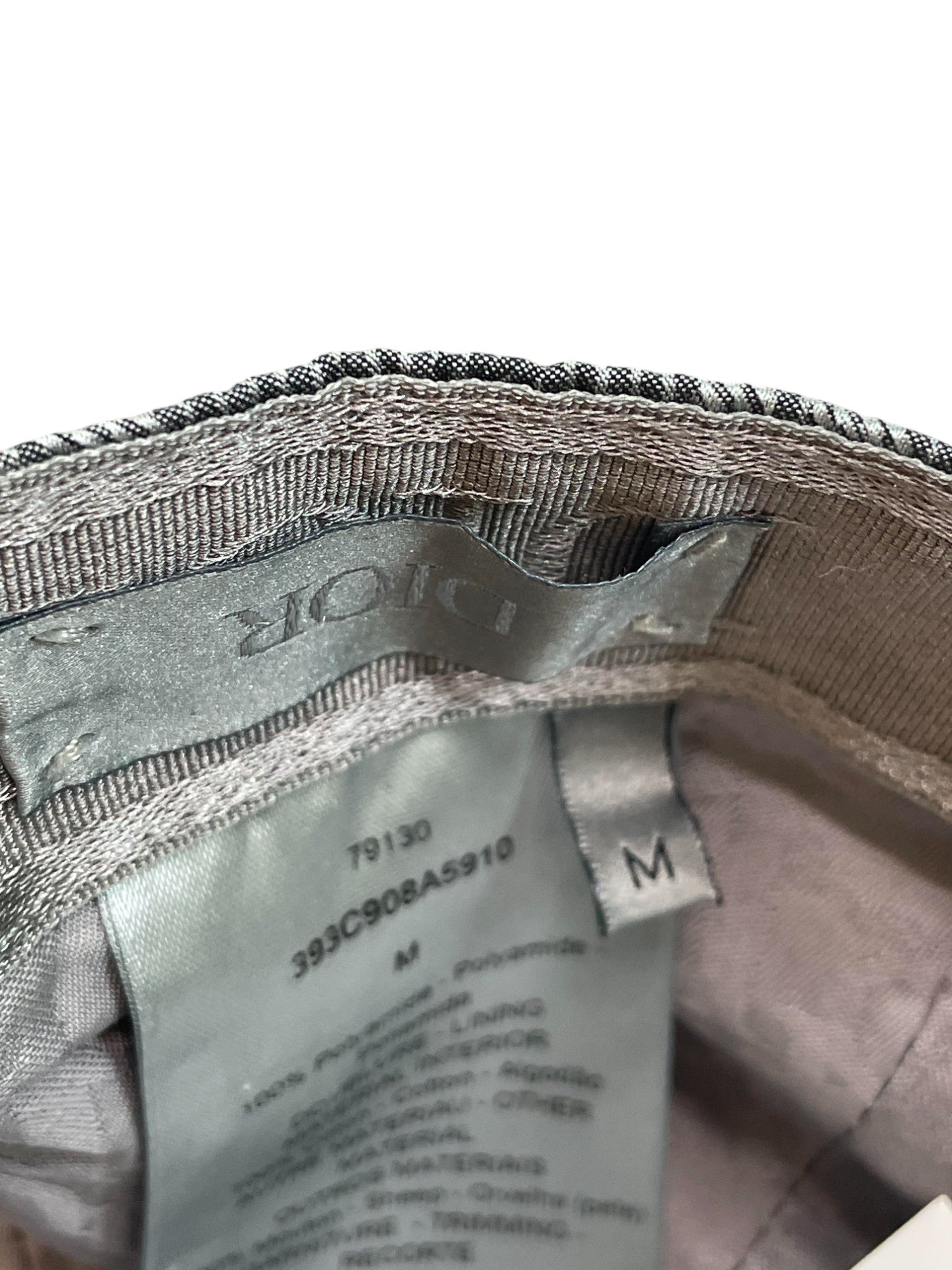 Dior Grey CD Logo Cap