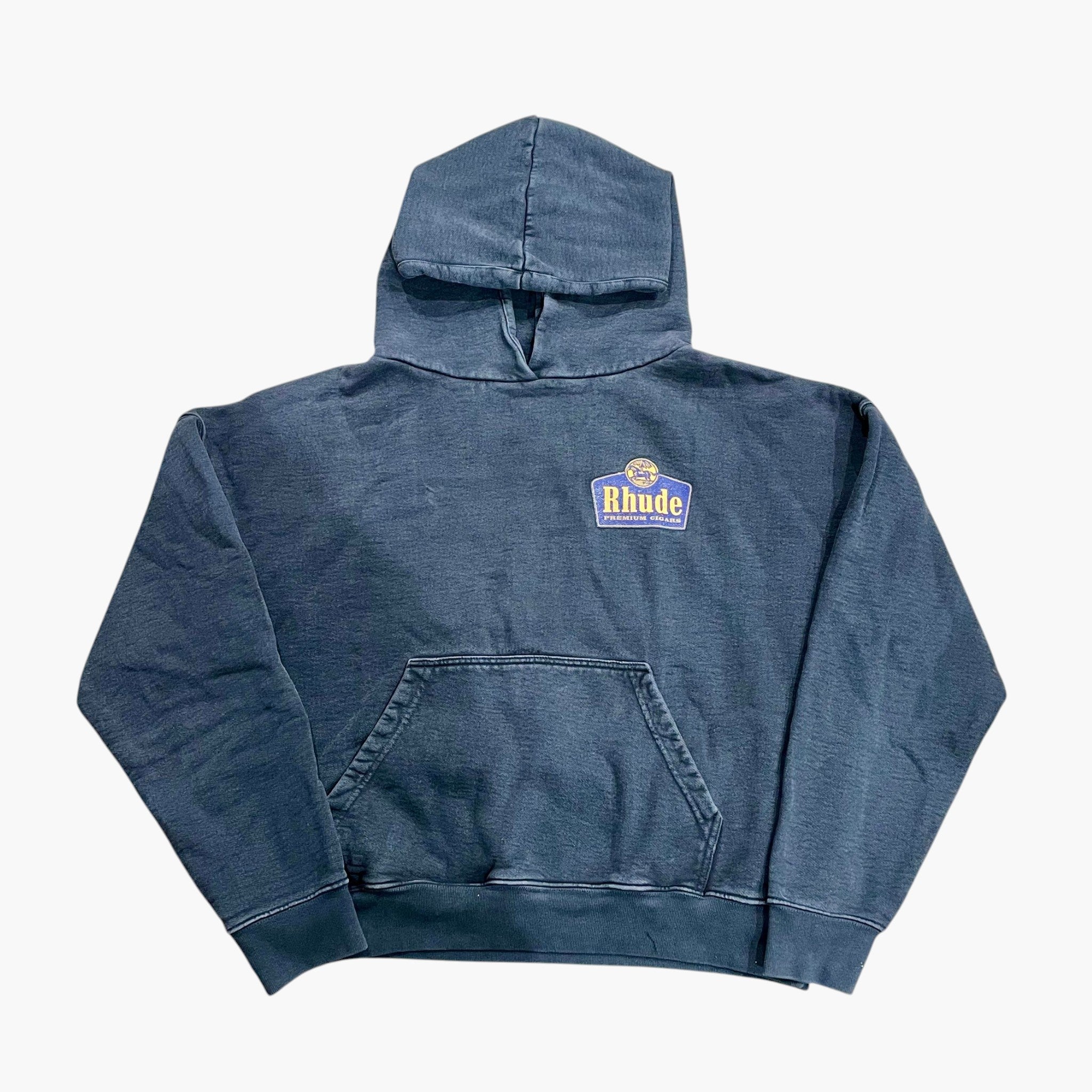 Rhude Premium Cigars Navy Hoodie
