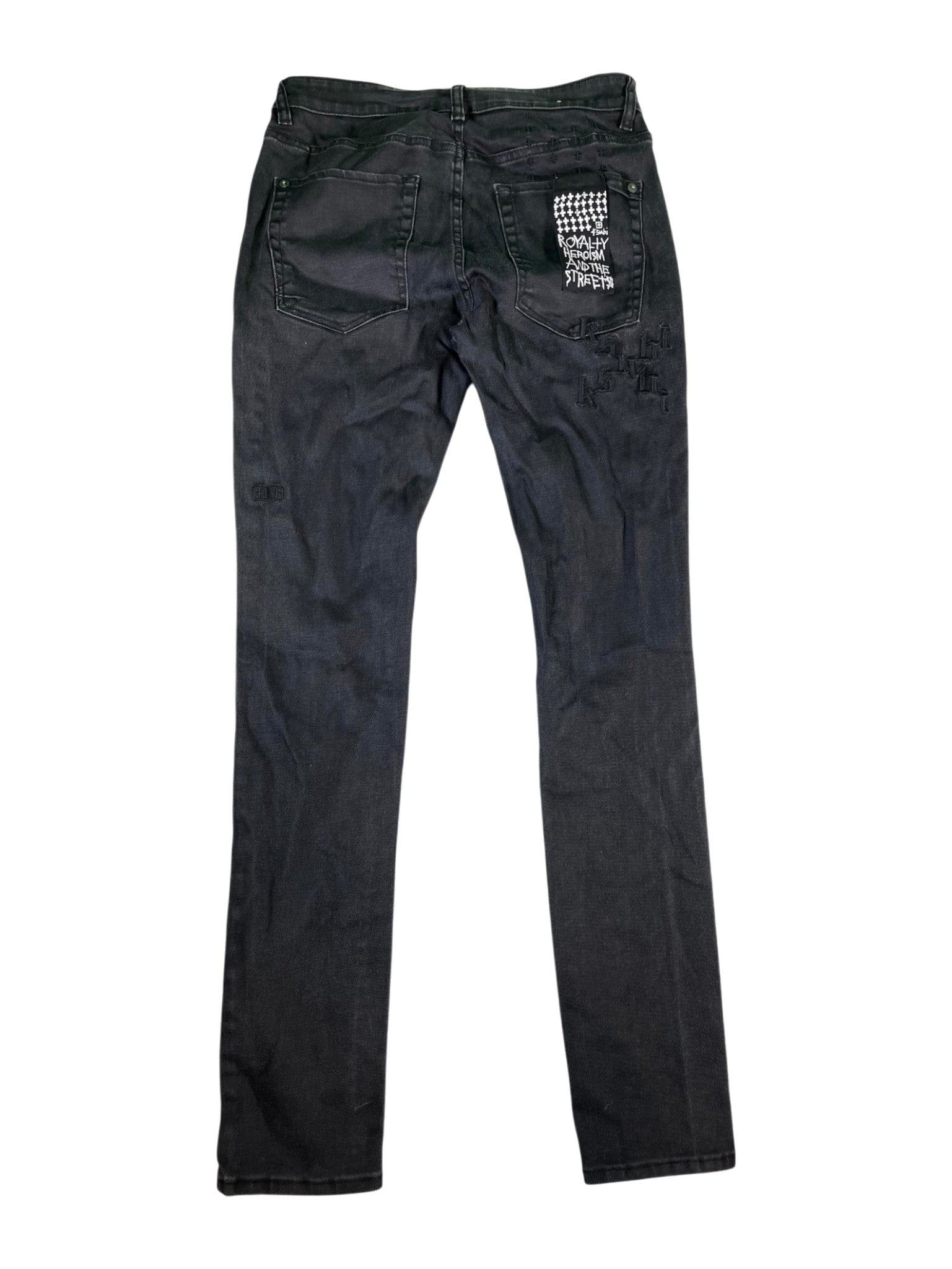 Ksubi Patch Black Jeans