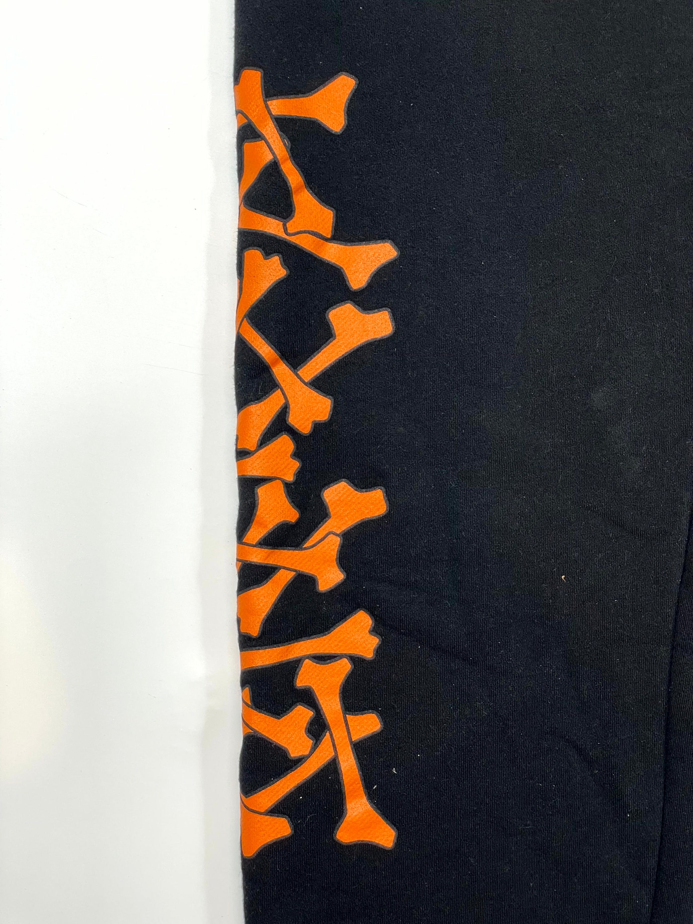 Amiri Bone Black & Orange Sweatpants