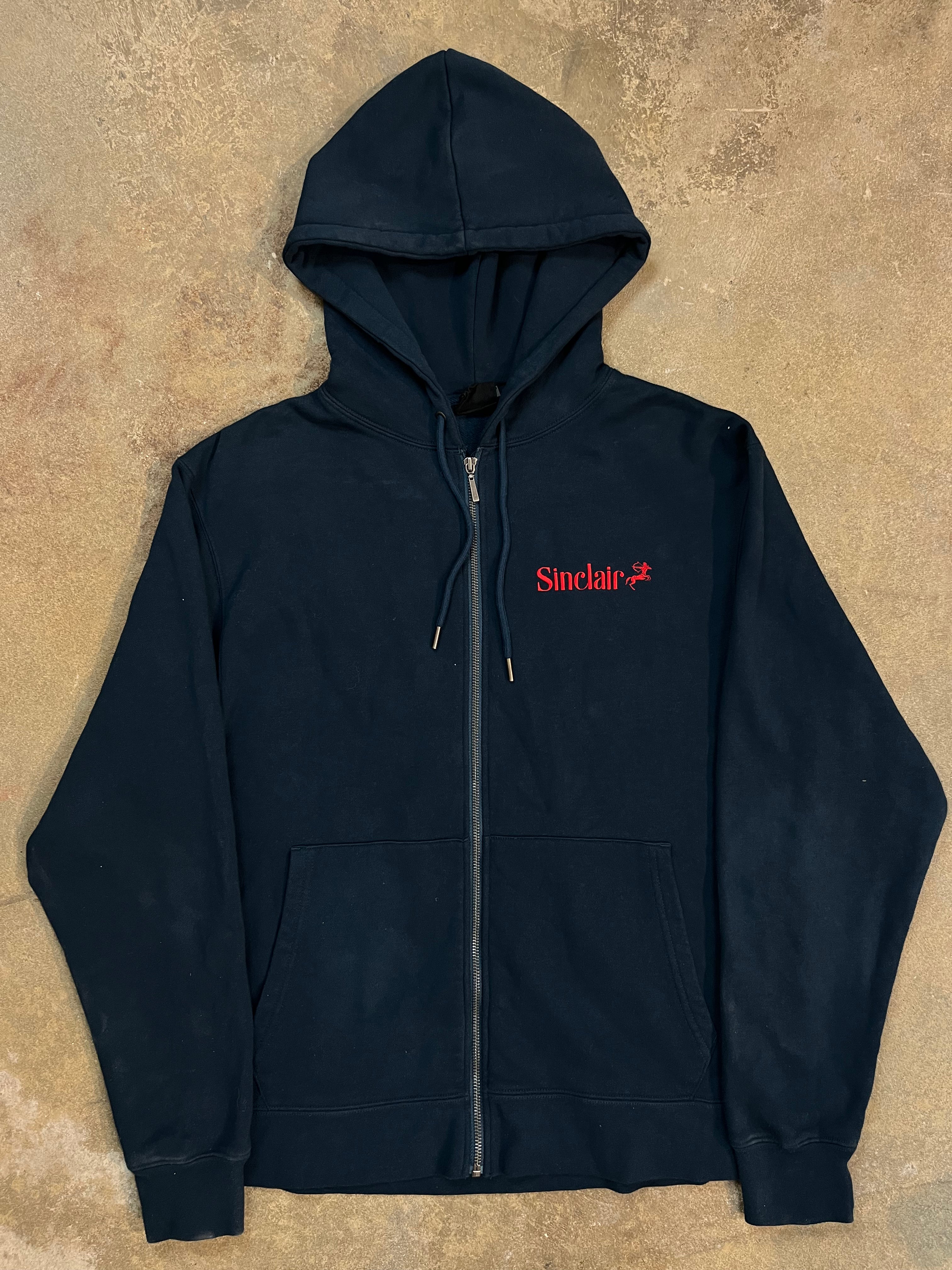 Sinclair Zip Up Navy Red Used Large