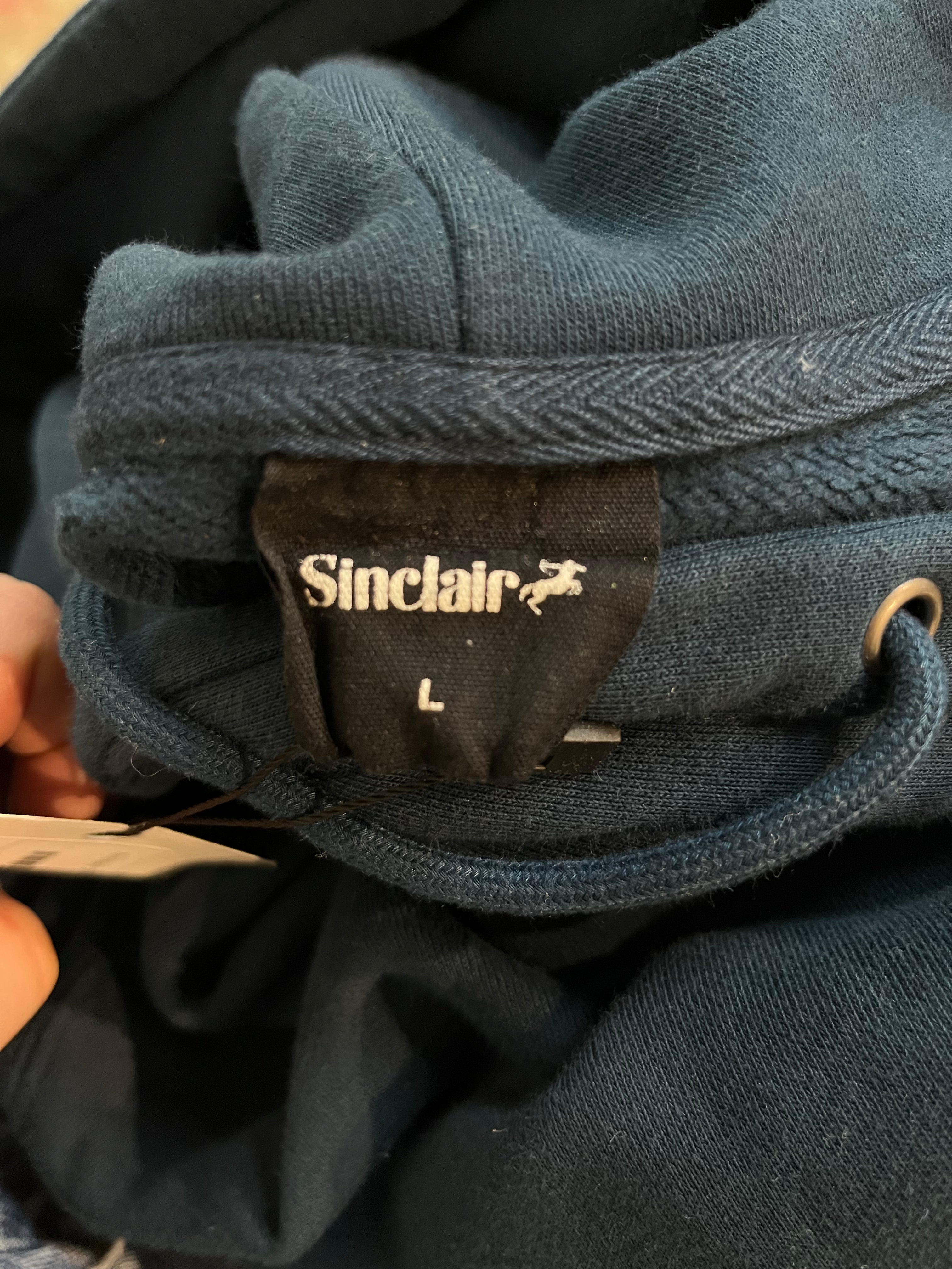 Sinclair Zip Up Navy Red Used Large