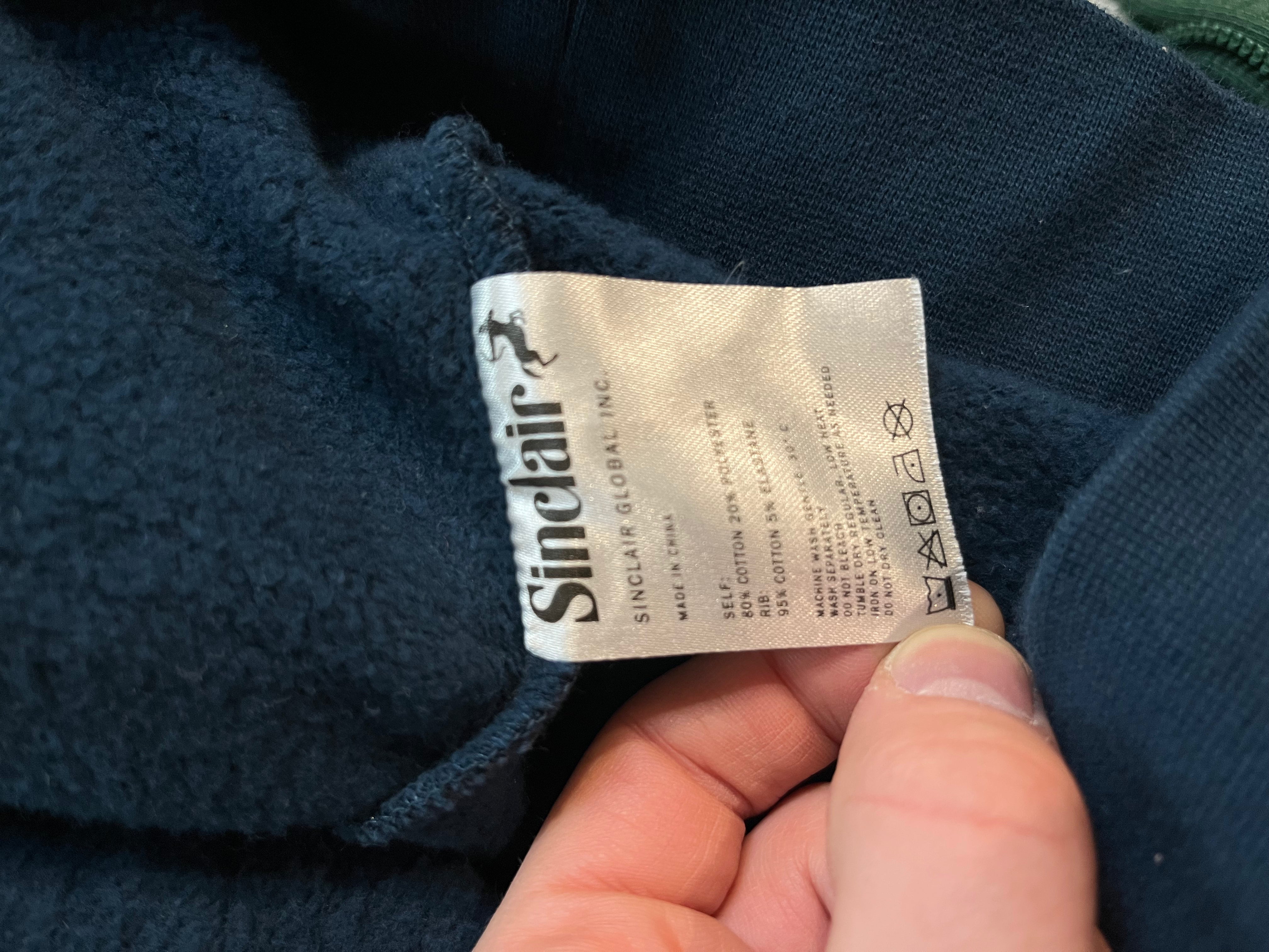 Sinclair Navy & Red Zip Up