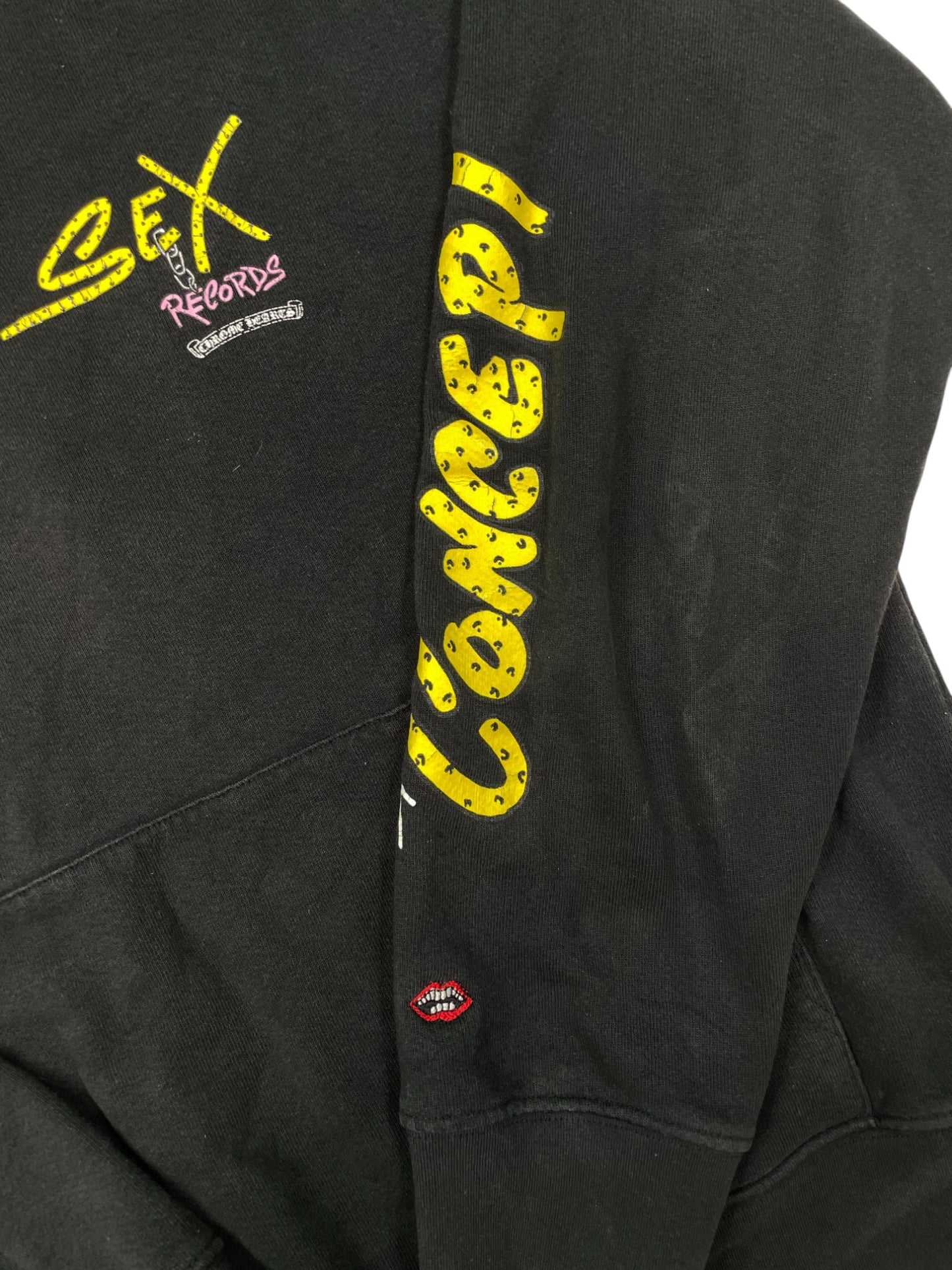 Chrome Hearts x Mattyboy Sex Record Black Hoodie