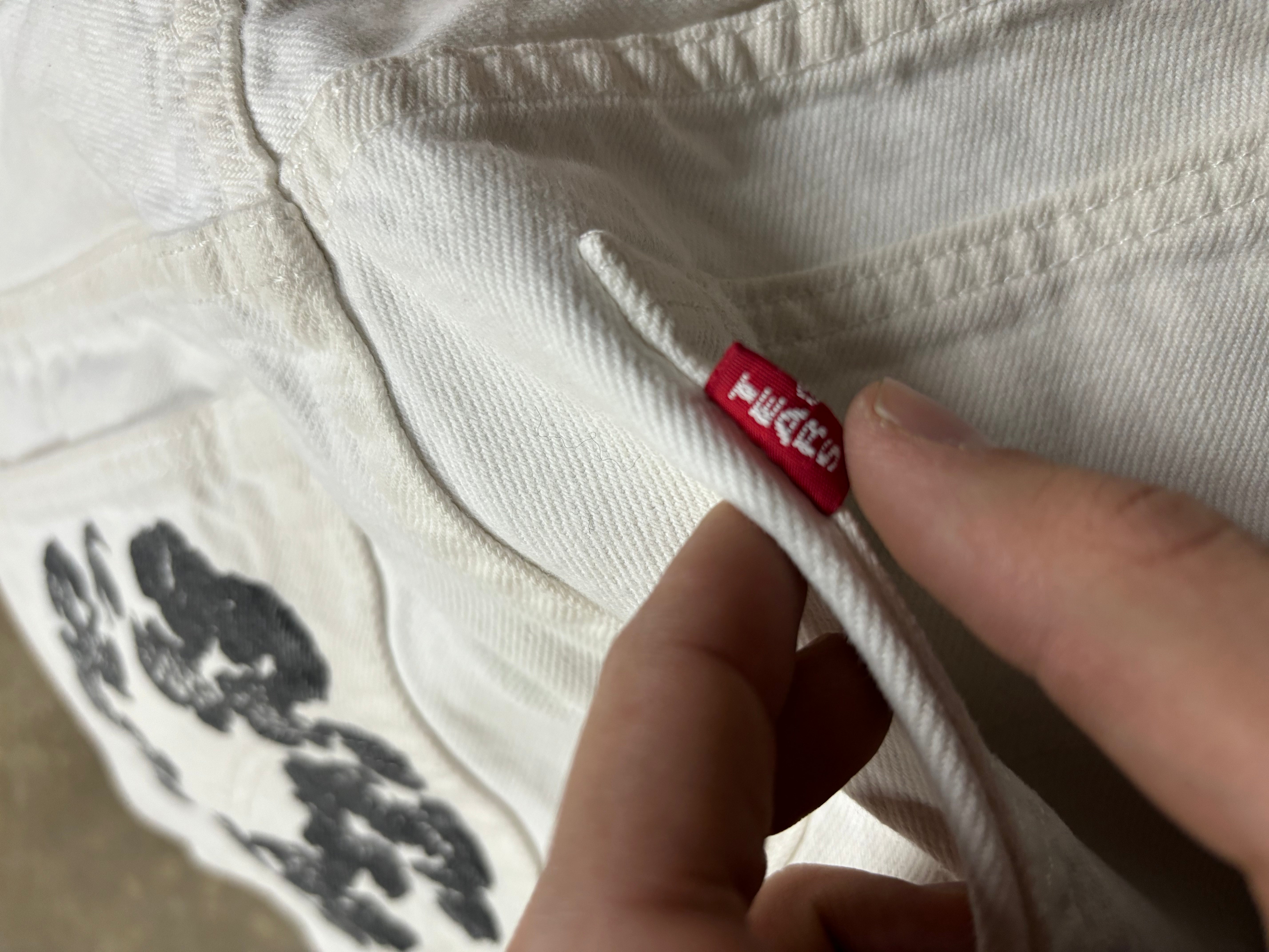Denim Tears White Jeans