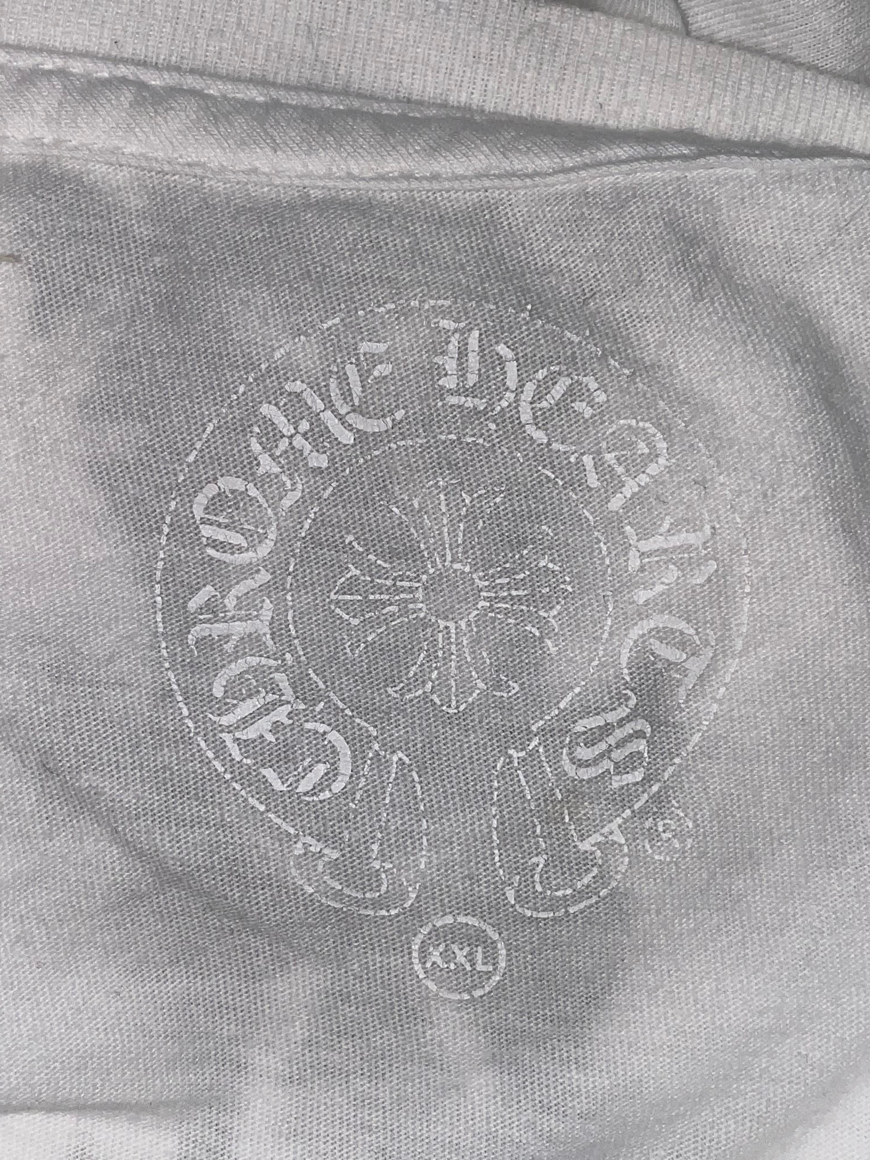 Chrome Hearts Tire Track White Long Sleeve