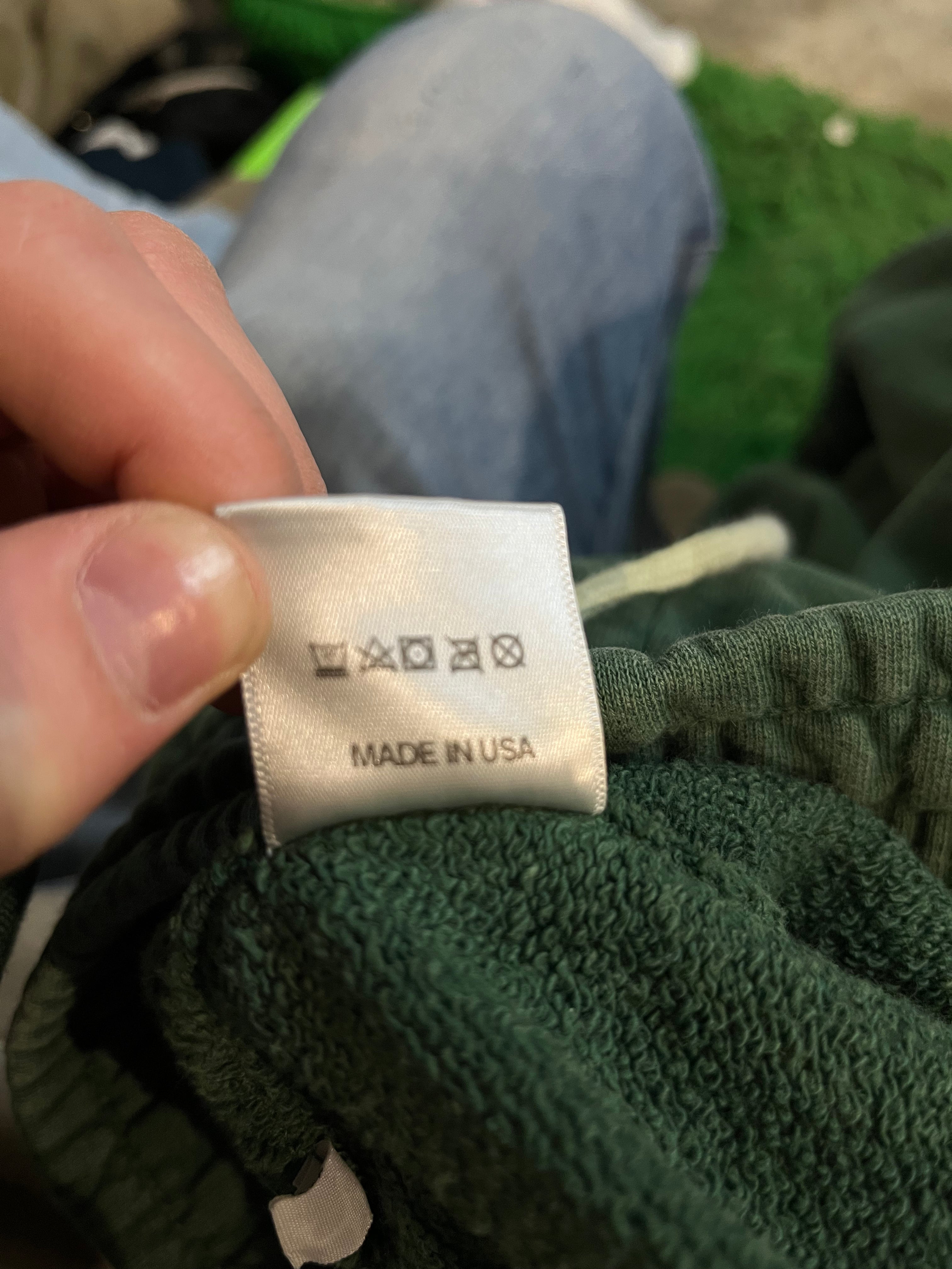 Denim Tears University Sweats Green Used Large